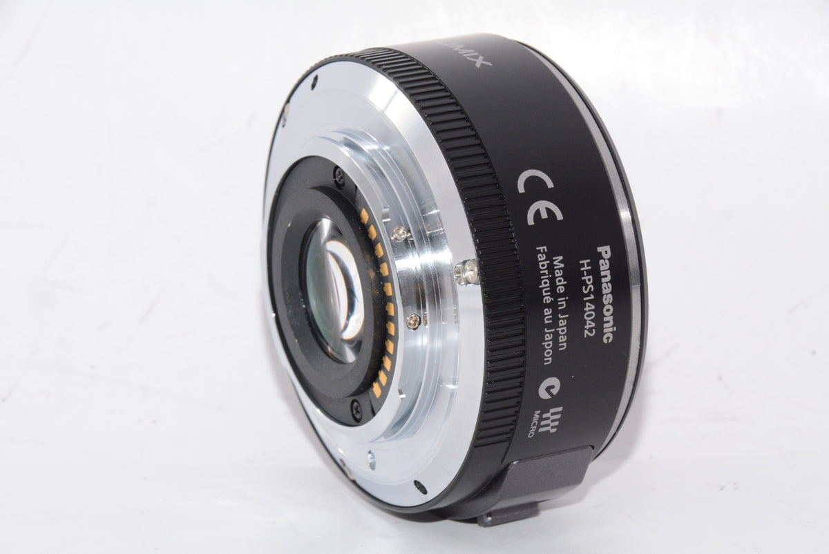 【外観特上級】パナソニック ルミックス G X VARIO PZ 14-42mm/F3.5-5.6 ASPH./POWER ブラック H-PS14042-K