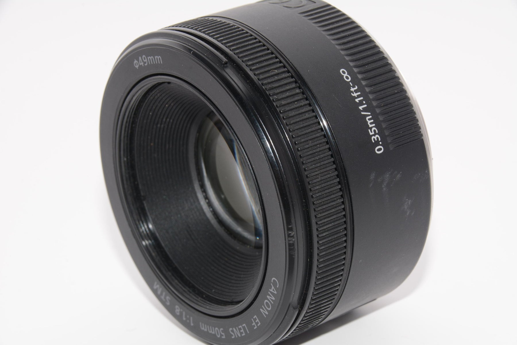 【外観並級】Canon 単焦点レンズ EF50mm F1.8 STM