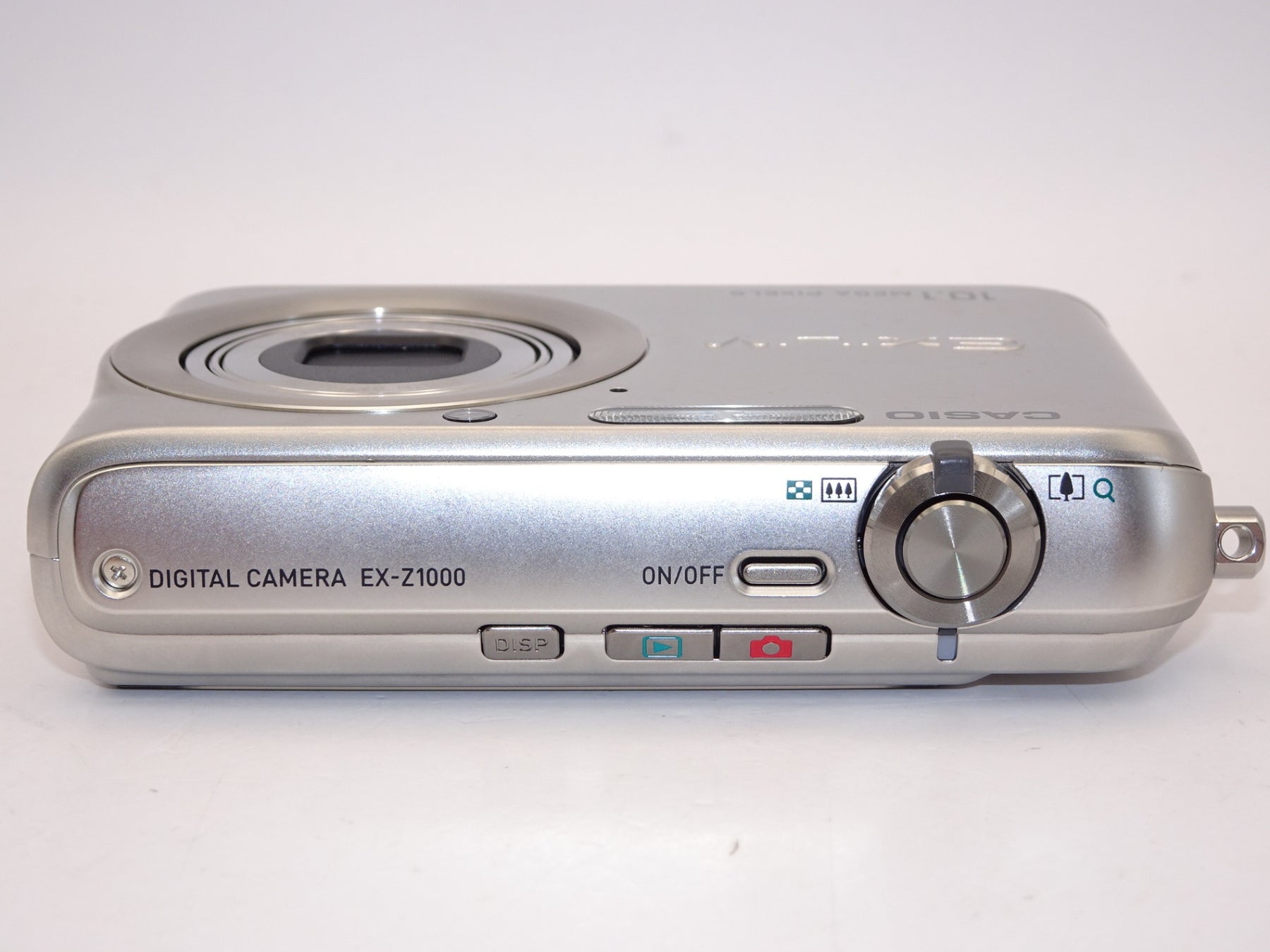 【外観特上級】CASIO デジタルカメラ EXILIM ZOOM EX-Z1000 シルバー