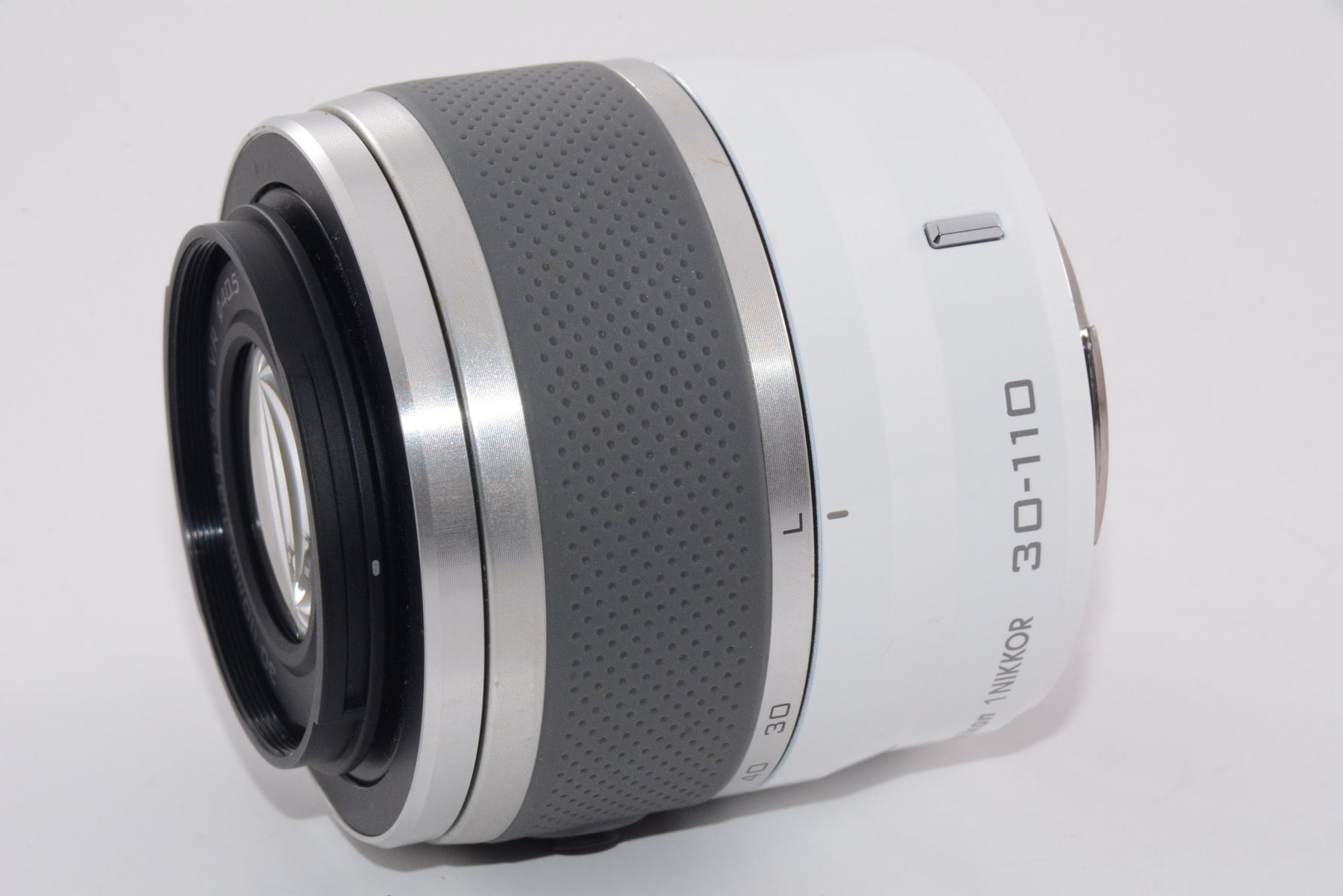 【外観特上級】Nikon 望遠ズームレンズ 1 NIKKOR VR 30-110mm f/3.8-5.6 ホワイト ニコンCXフォーマット専用