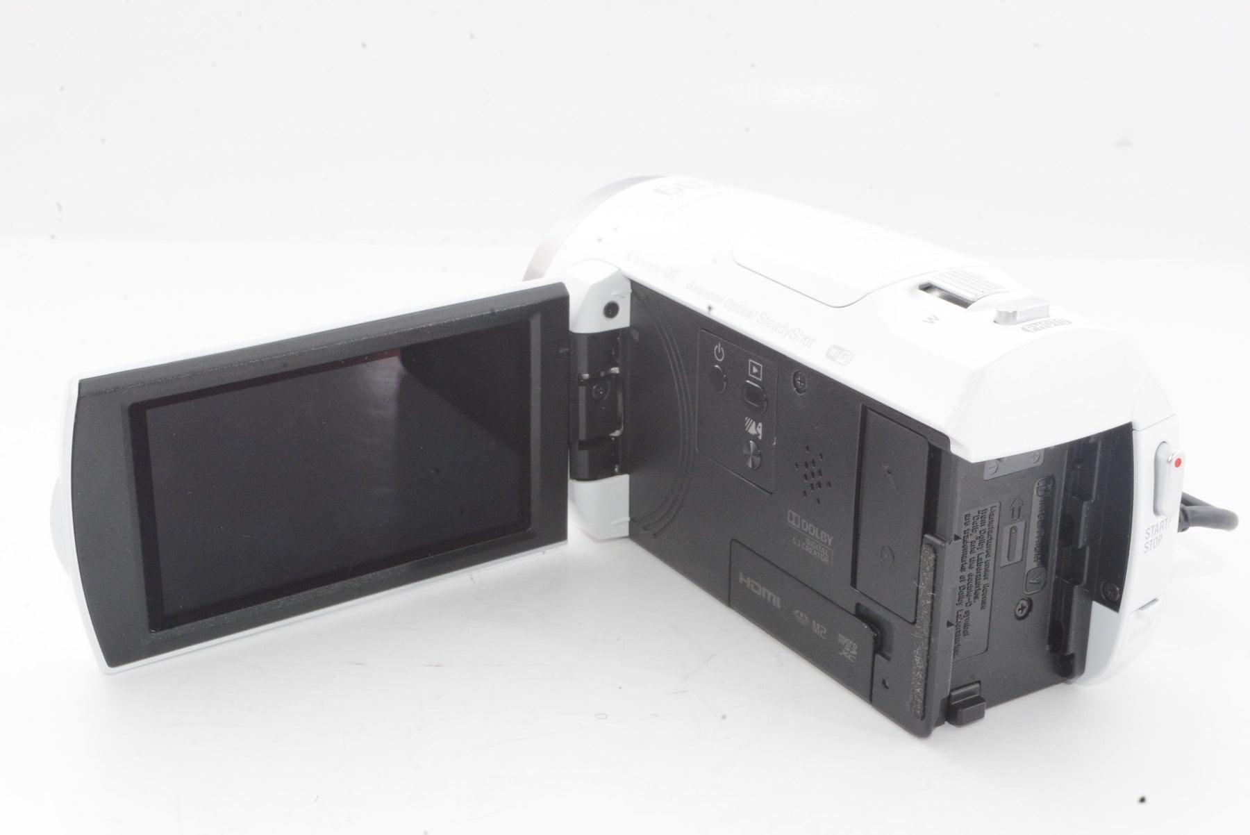 【外観特上級】ソニー SONY ビデオカメラHDR-CX675 32GB 光学30倍 ホワイト Handycam HDR-CX675 W