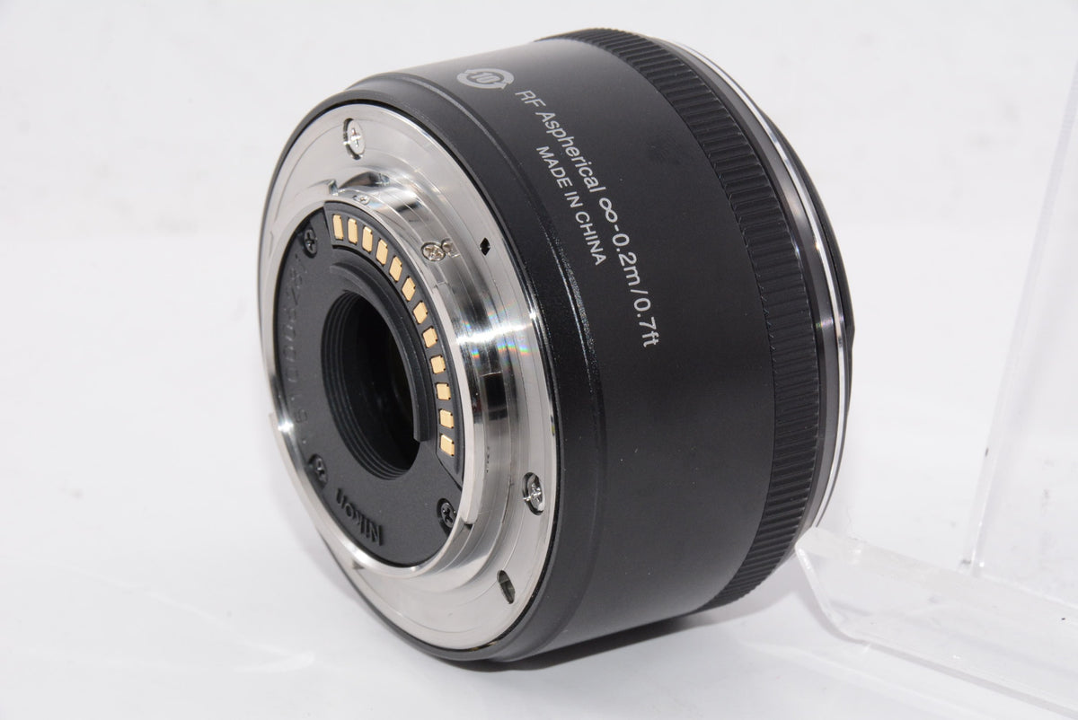 【外観特上級】Nikon 単焦点レンズ 1 NIKKOR 18.5mm f/1.8 ブラック ニコンCXフォーマット専用