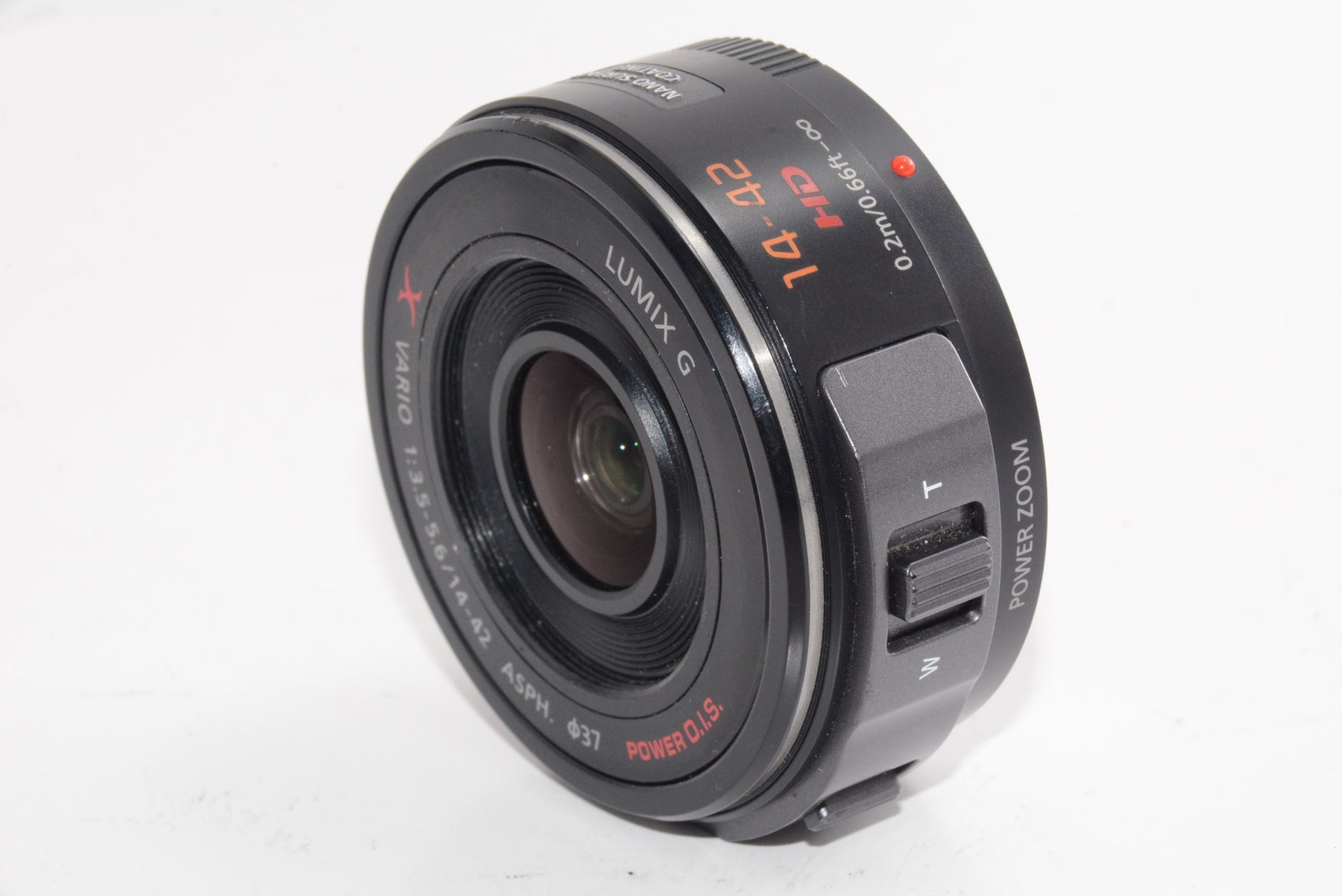 【外観並級】パナソニック ルミックス G X VARIO PZ 14-42mm/F3.5-5.6 ASPH./POWER ブラック H-PS14042-K