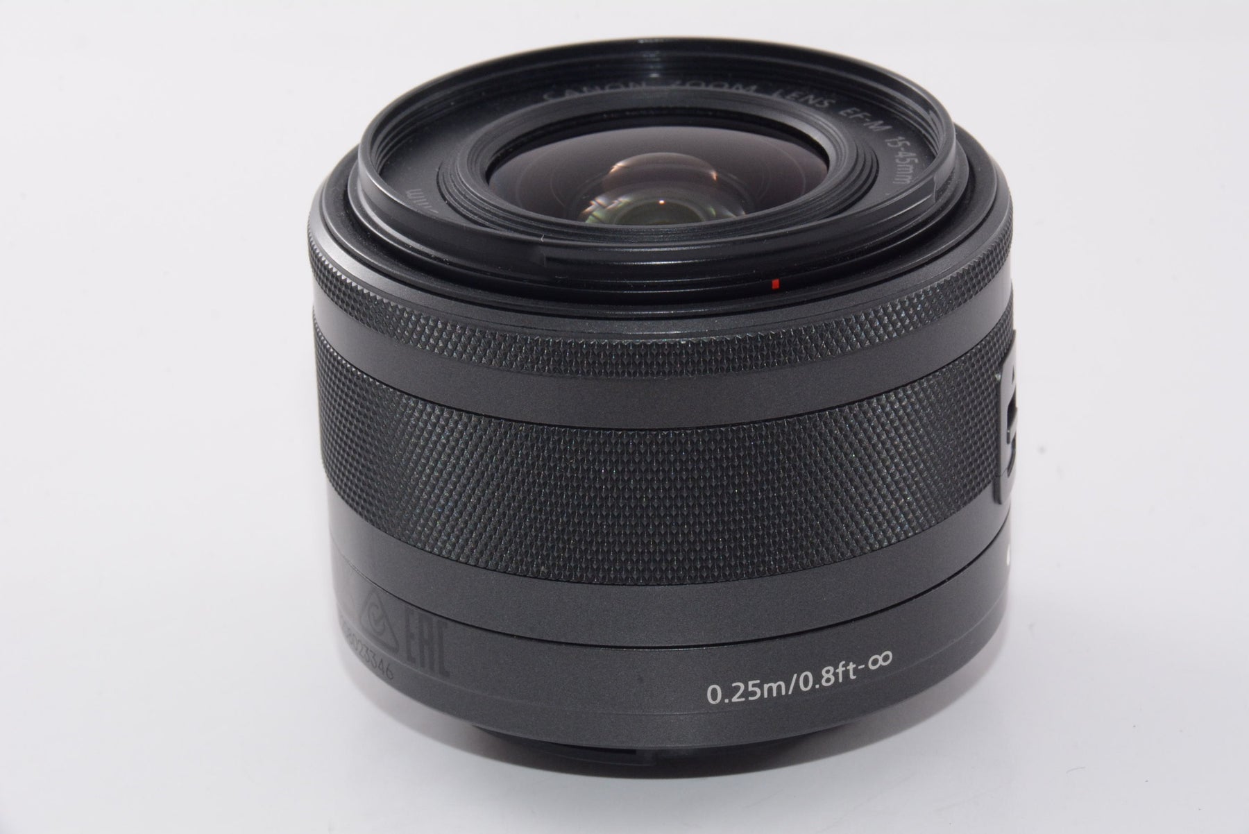 【外観特上級】Canon 標準ズームレンズ EF-M15-45mm F3.5-6.3IS STM