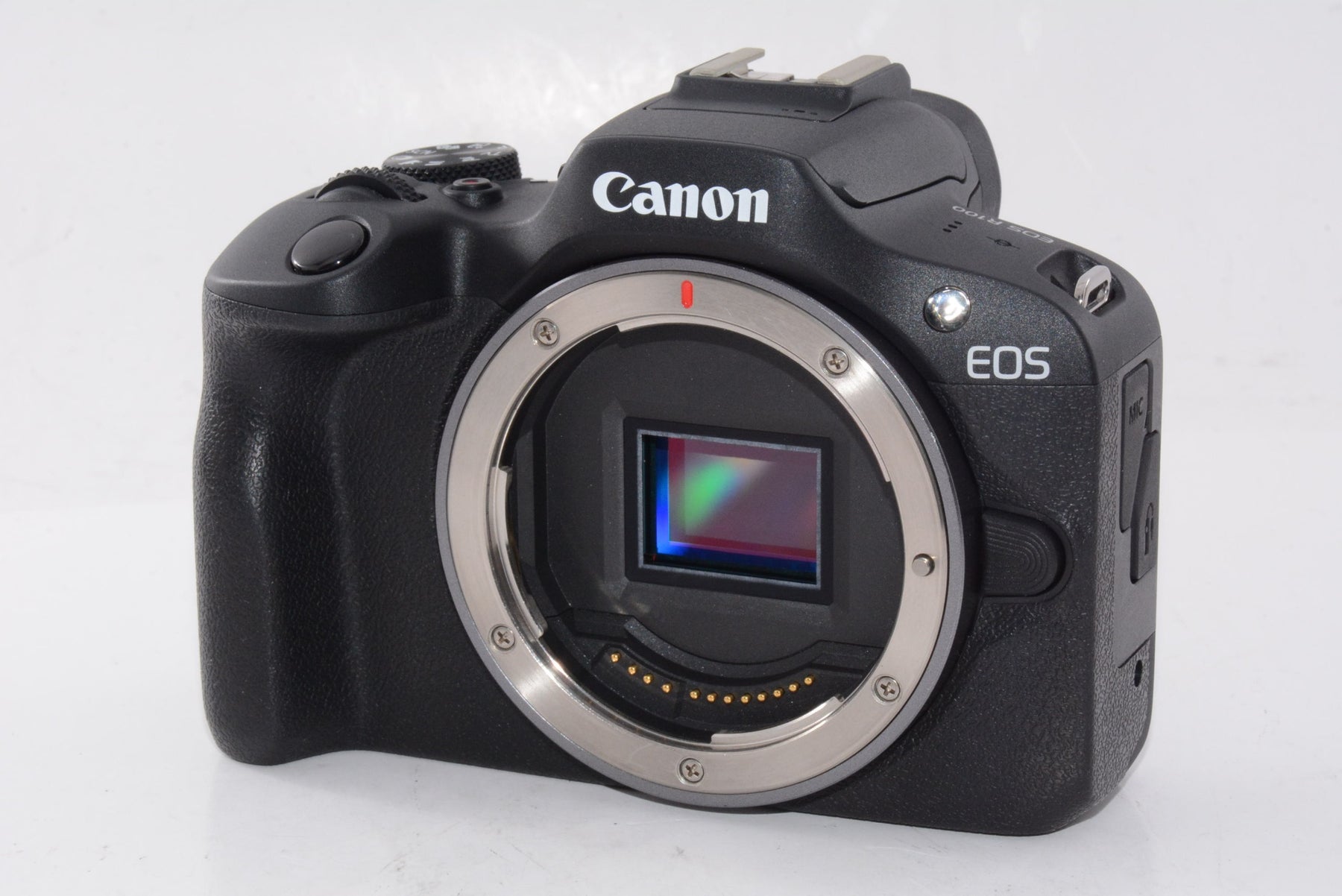 【外観並級】Canon ミラーレス一眼カメラ EOS R100 ボディー(レンズなし) ブラック/APS-C/約356g EOSR100