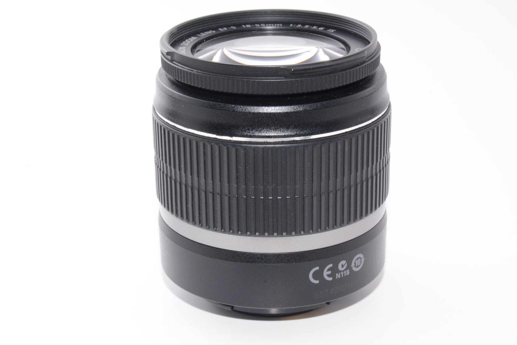 【外観並級】Canon 標準ズームレンズ EF-S18-55mm F3.5-5.6 IS