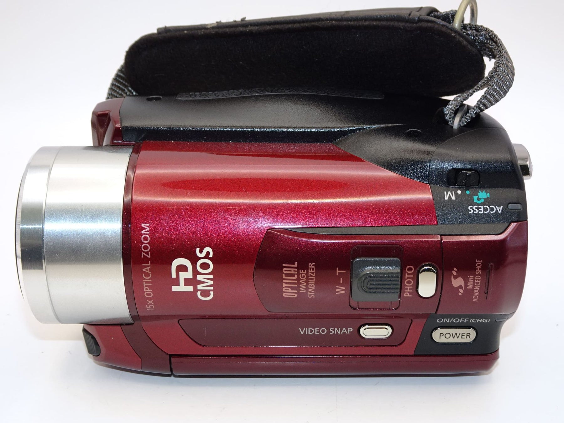 【外観特上級】Canon フルハイビジョンビデオカメラ iVIS HF M31 レッド IVISHFM31RD (内蔵メモリ32GB)