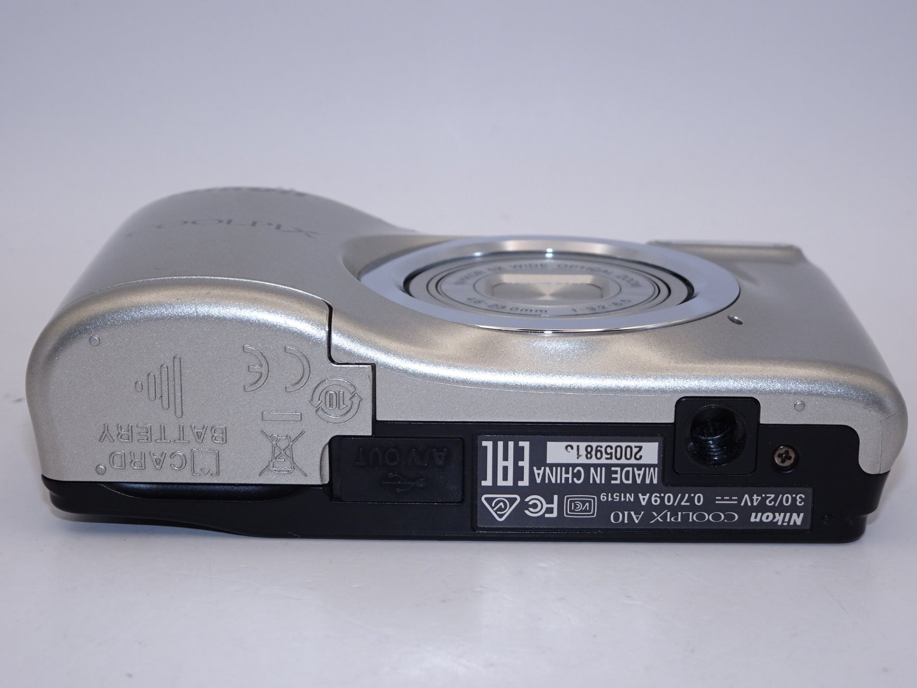 【外観並級】Nikon デジタルカメラ COOLPIX A10 シルバー A10SL