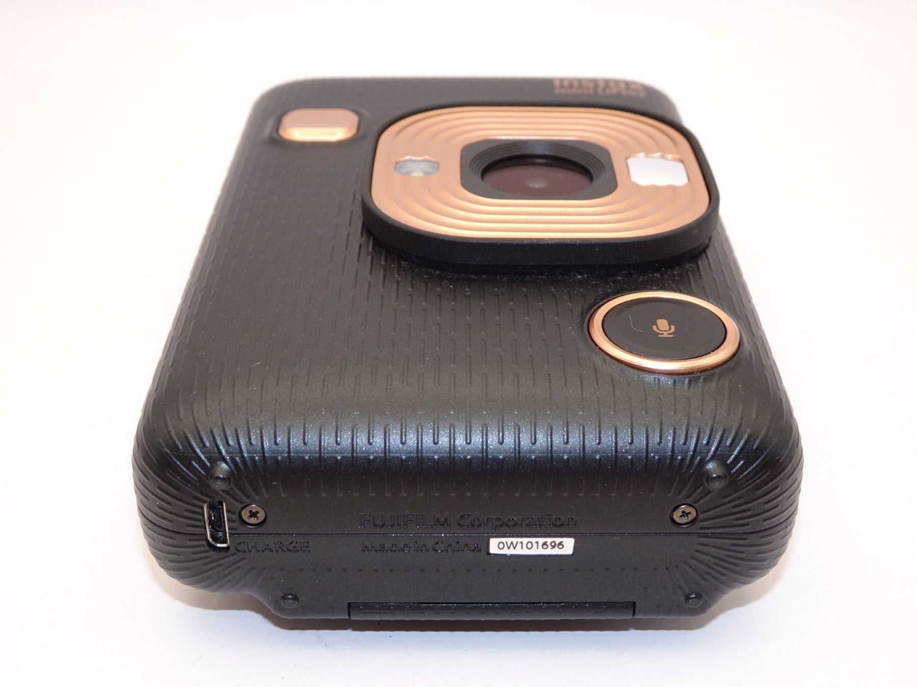 【外観特上級】FUJIFILM チェキ インスタントカメラ/スマホプリンター instax mini LiPlay エレガントブラック INS MINI HM1 ELEGANT BLACK