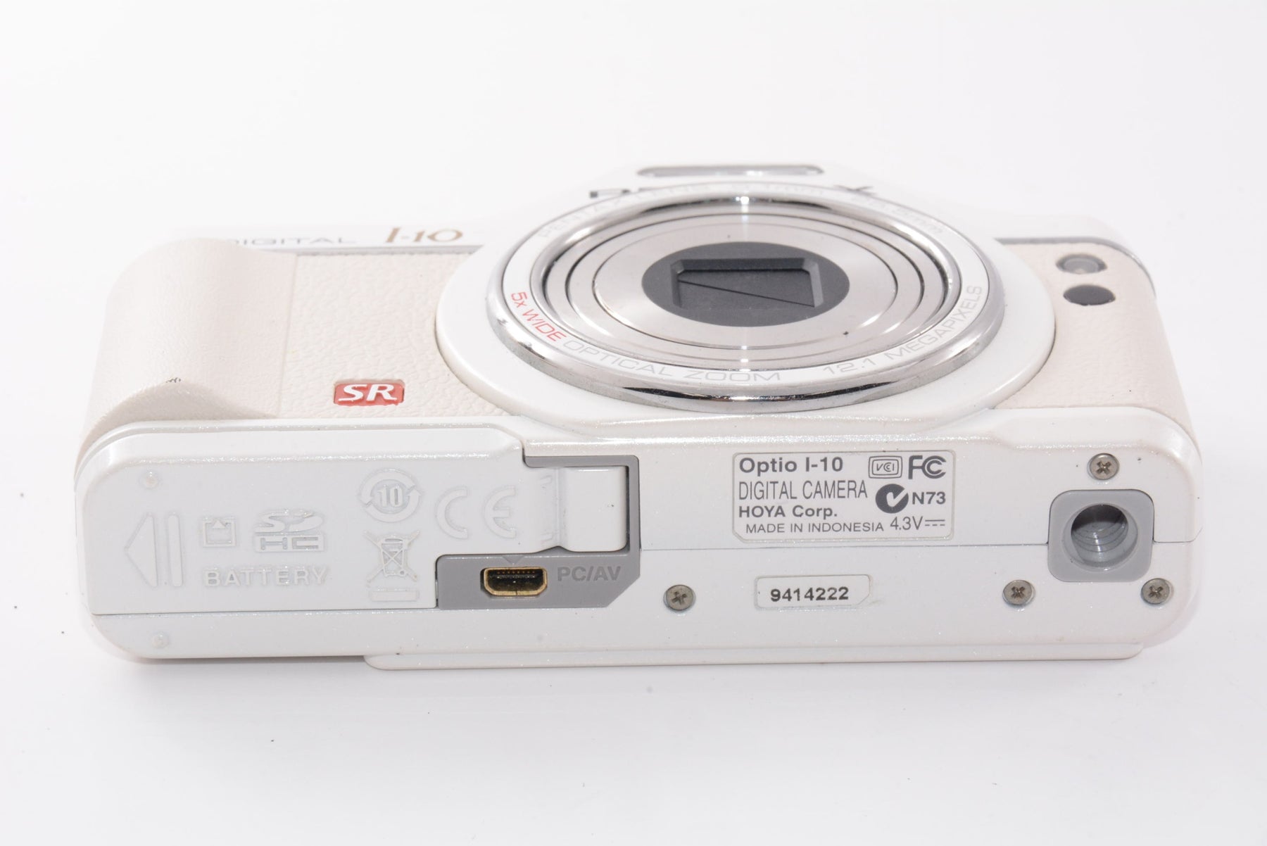 【外観並級】PENTAX デジタルカメラ Optio I-10 パールホワイト OPTIOI-10PH