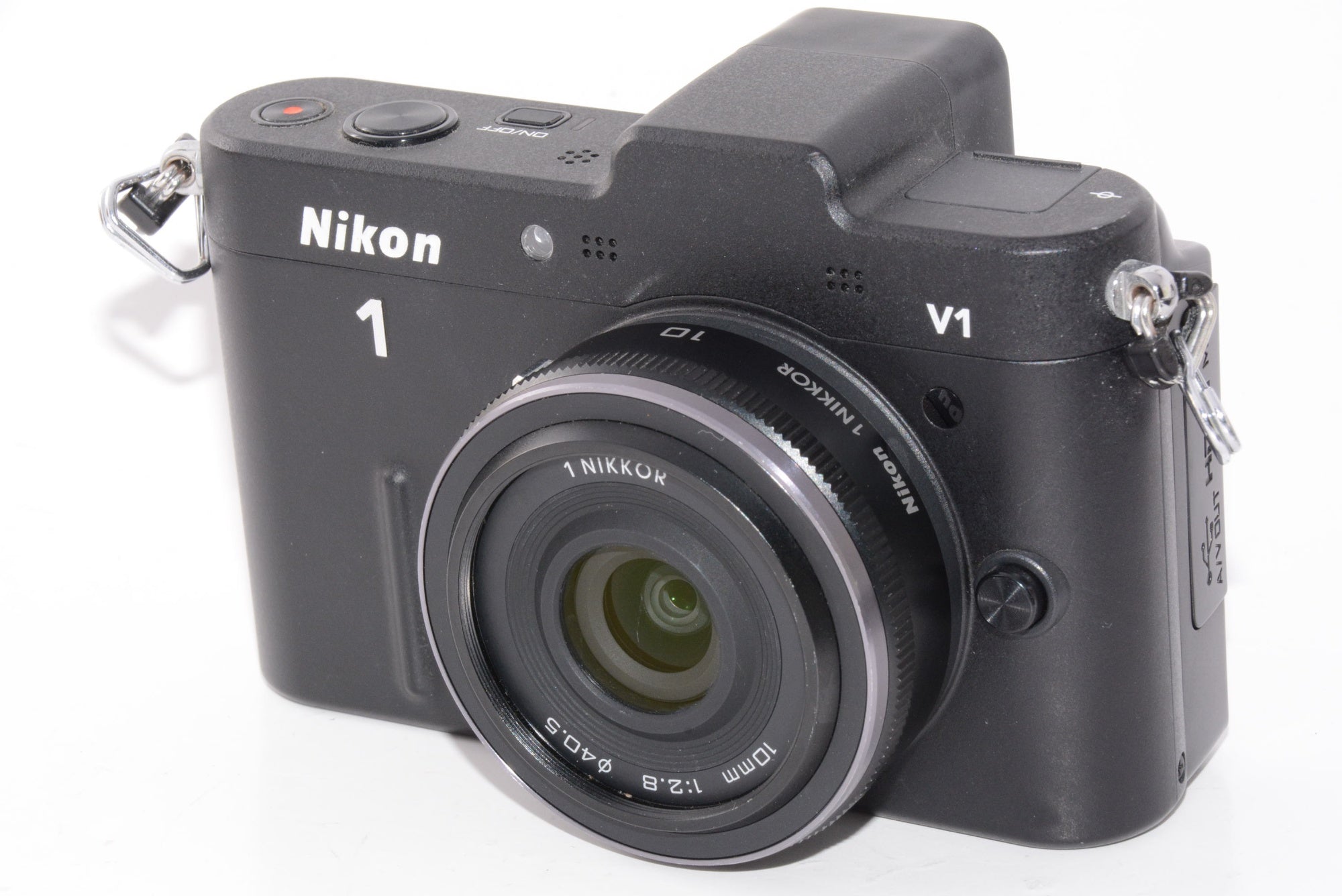 外観特上級】Nikon ミラーレス一眼カメラ Nikon 1 V1 薄型レンズ