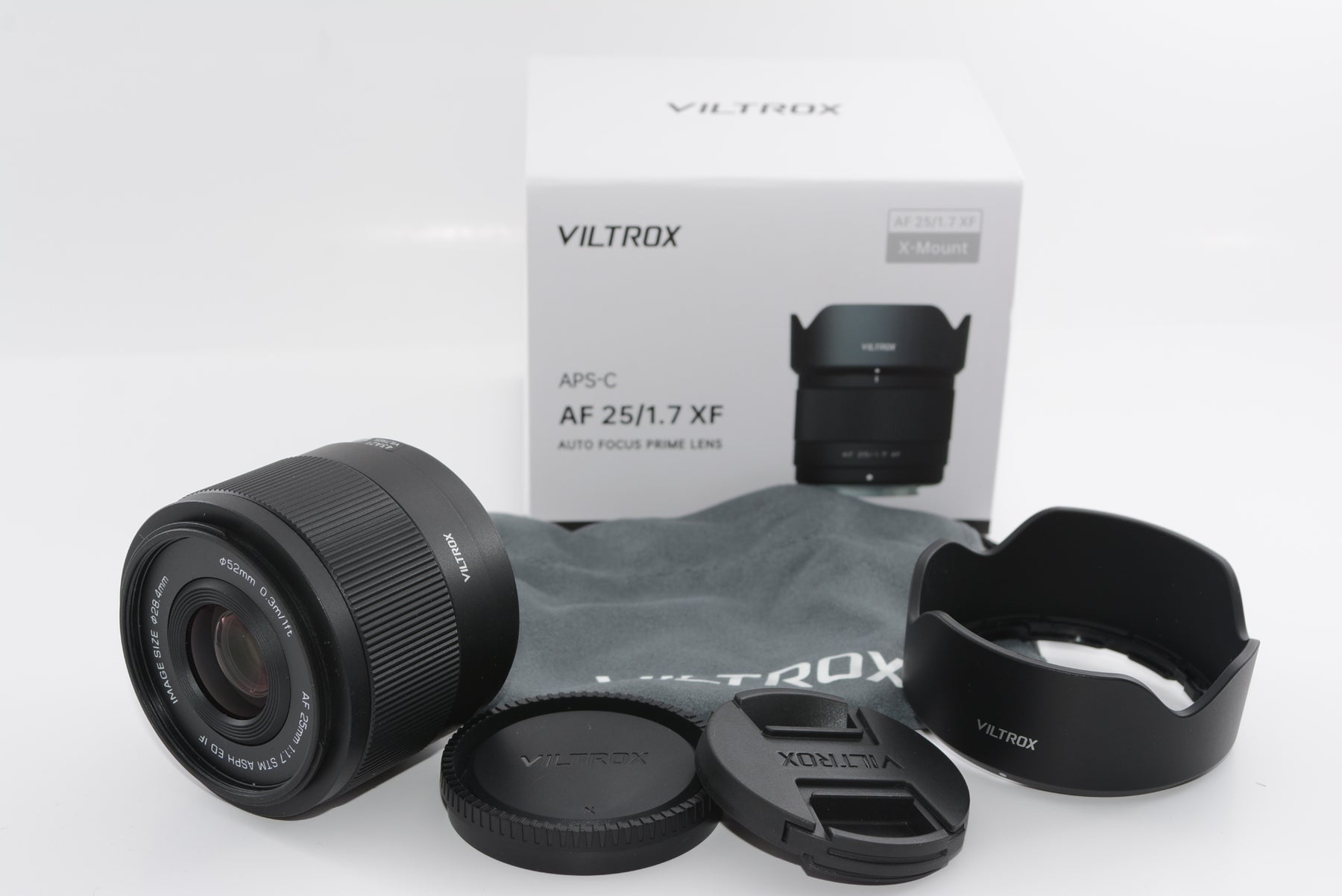 【外観特上級】VILTROX AF 25mm F1.7 XF 富士フィルム Xマウント