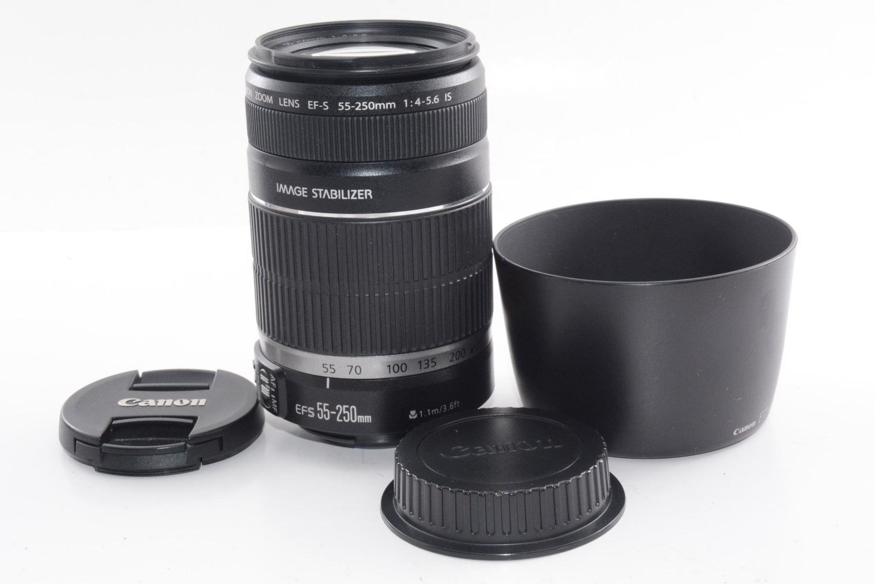 【外観並級】Canon 望遠レンズ EF-S55-250mm F4-5.6 IS