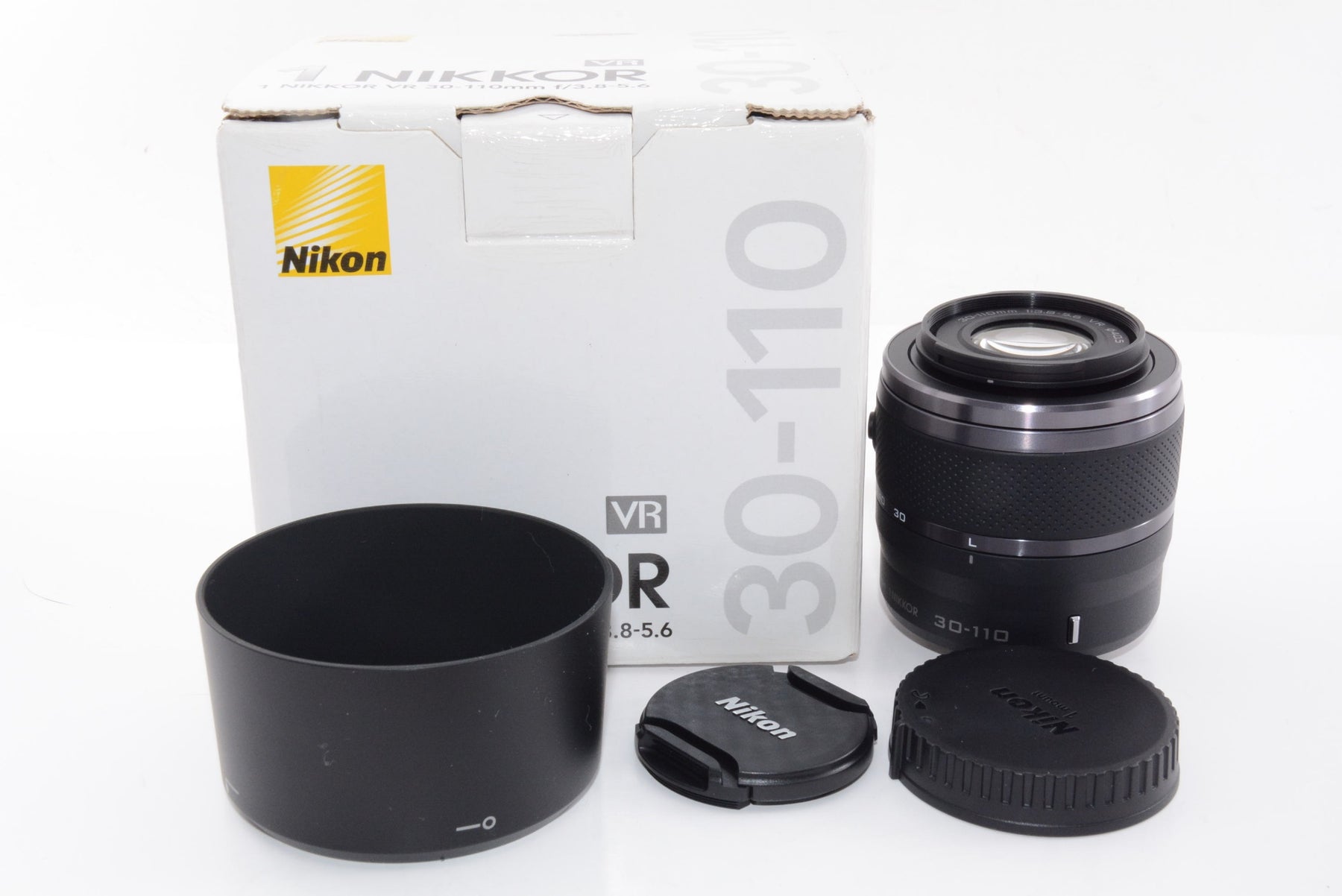 【外観並級】Nikon 望遠ズームレンズ 1 NIKKOR VR 30-110mm f/3.8-5.6 ブラック ニコンCXフォーマット専用