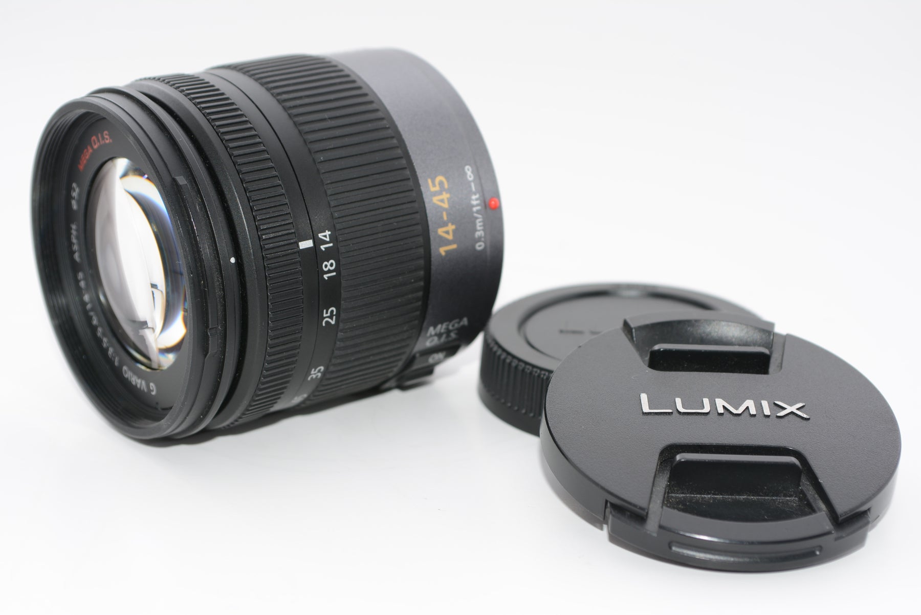 【外観特上級】Panasonic LUMIX G VARIO 14-45mm F3.5-5.6 ASPH MEGA O.I.S.