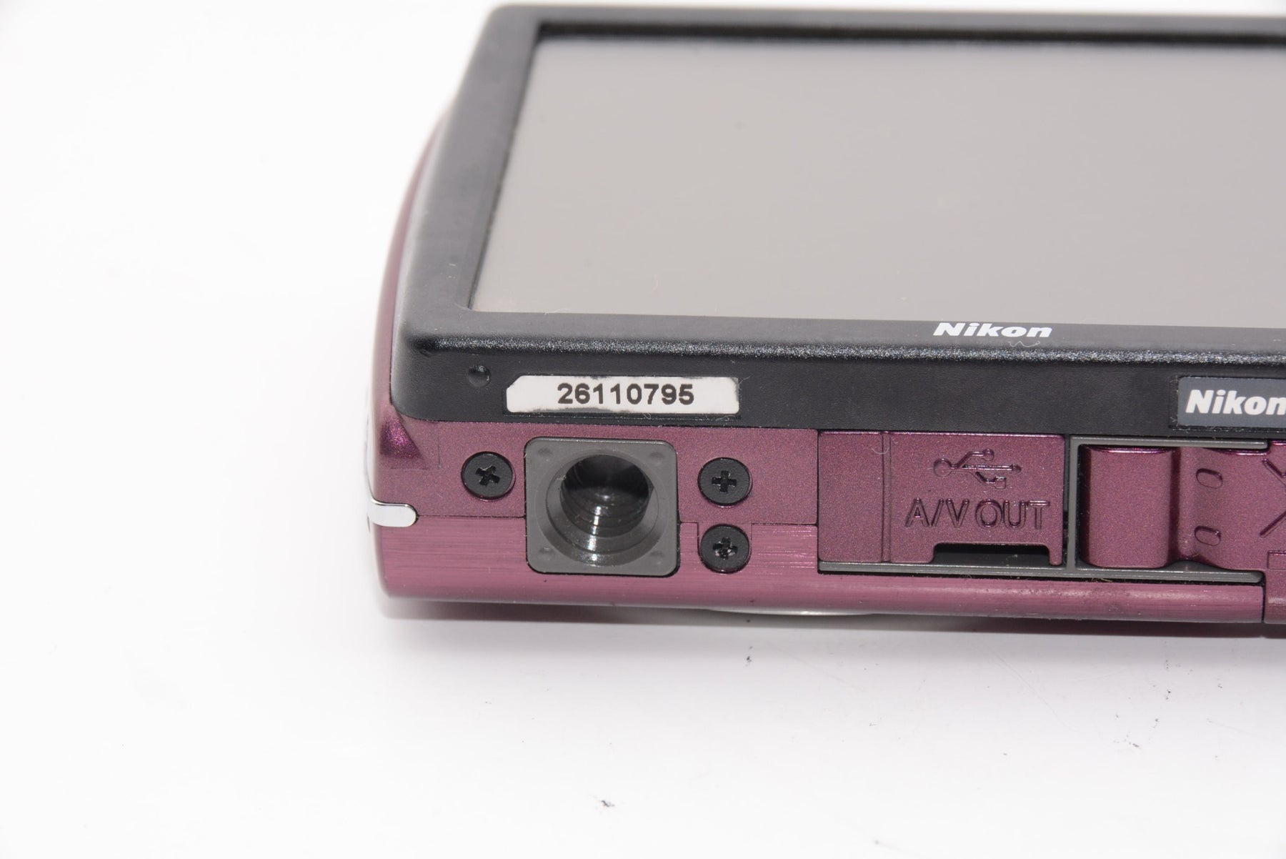 【外観特上級】Nikon デジタルカメラ COOLPIX (クールピクス) S230 パープル S230PP