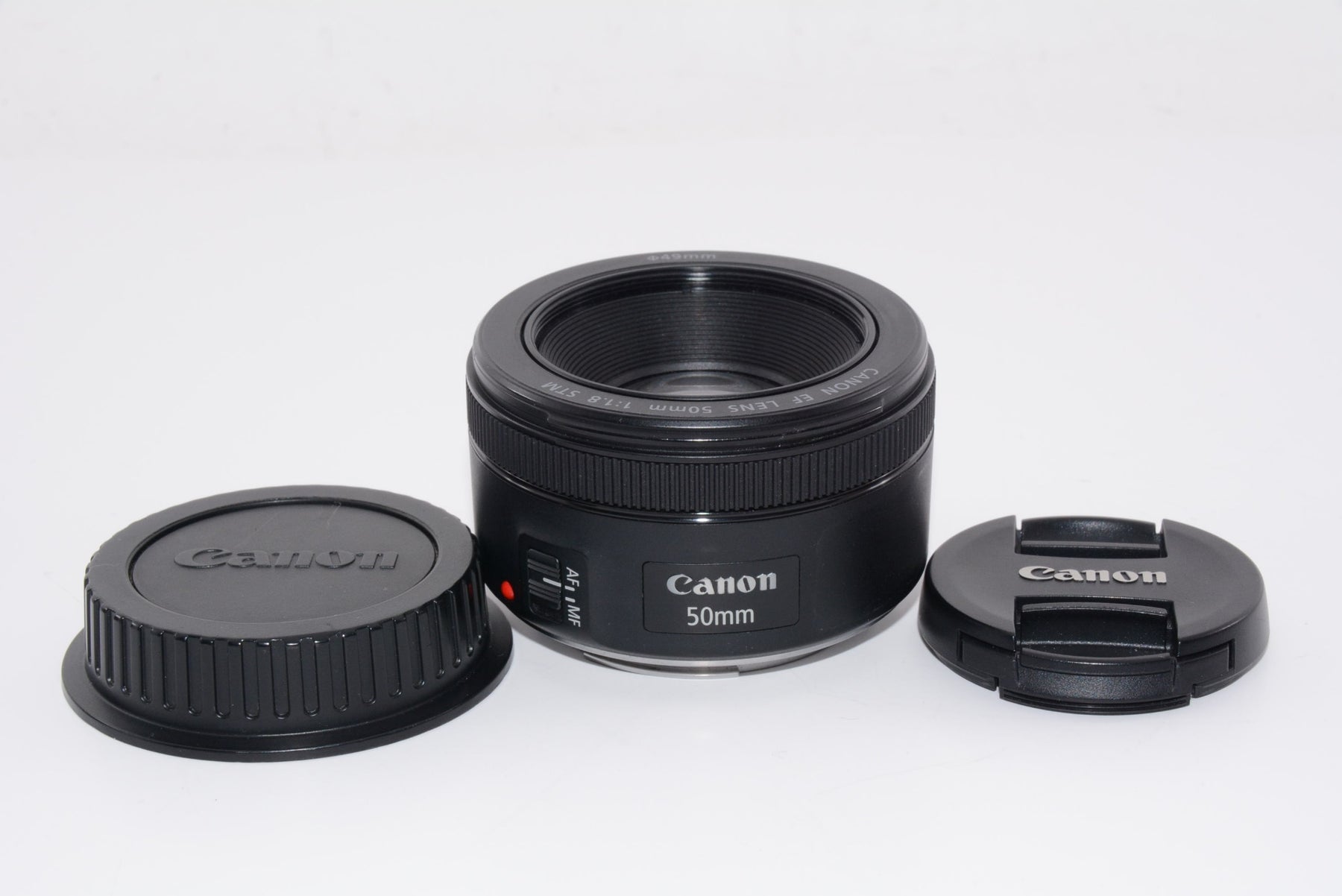 【外観並級】Canon 単焦点レンズ EF50mm F1.8 STM