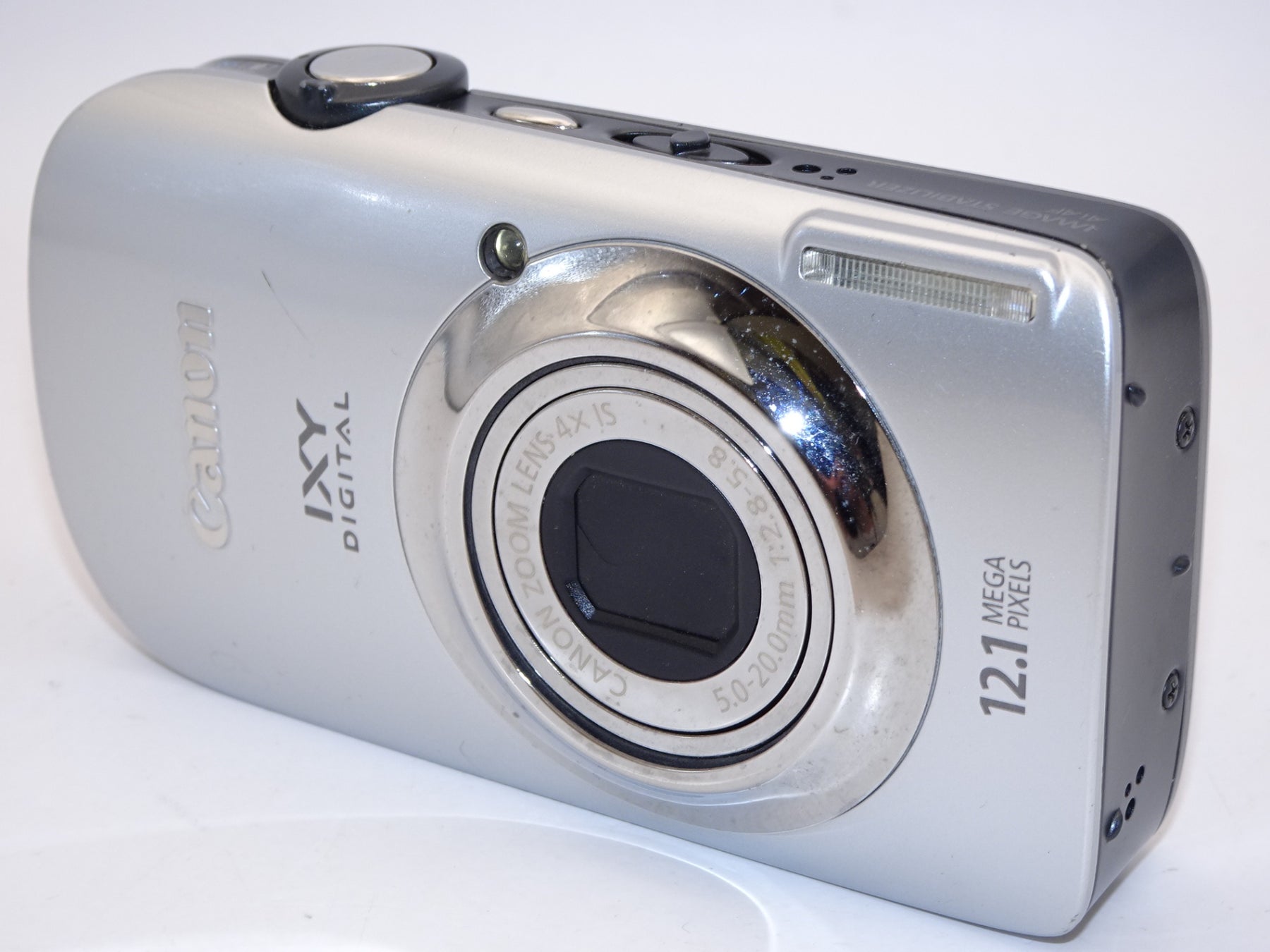 【外観並級】Canon デジタルカメラ IXY DIGITAL (イクシ) 510 IS シルバー IXYD510IS(SL)