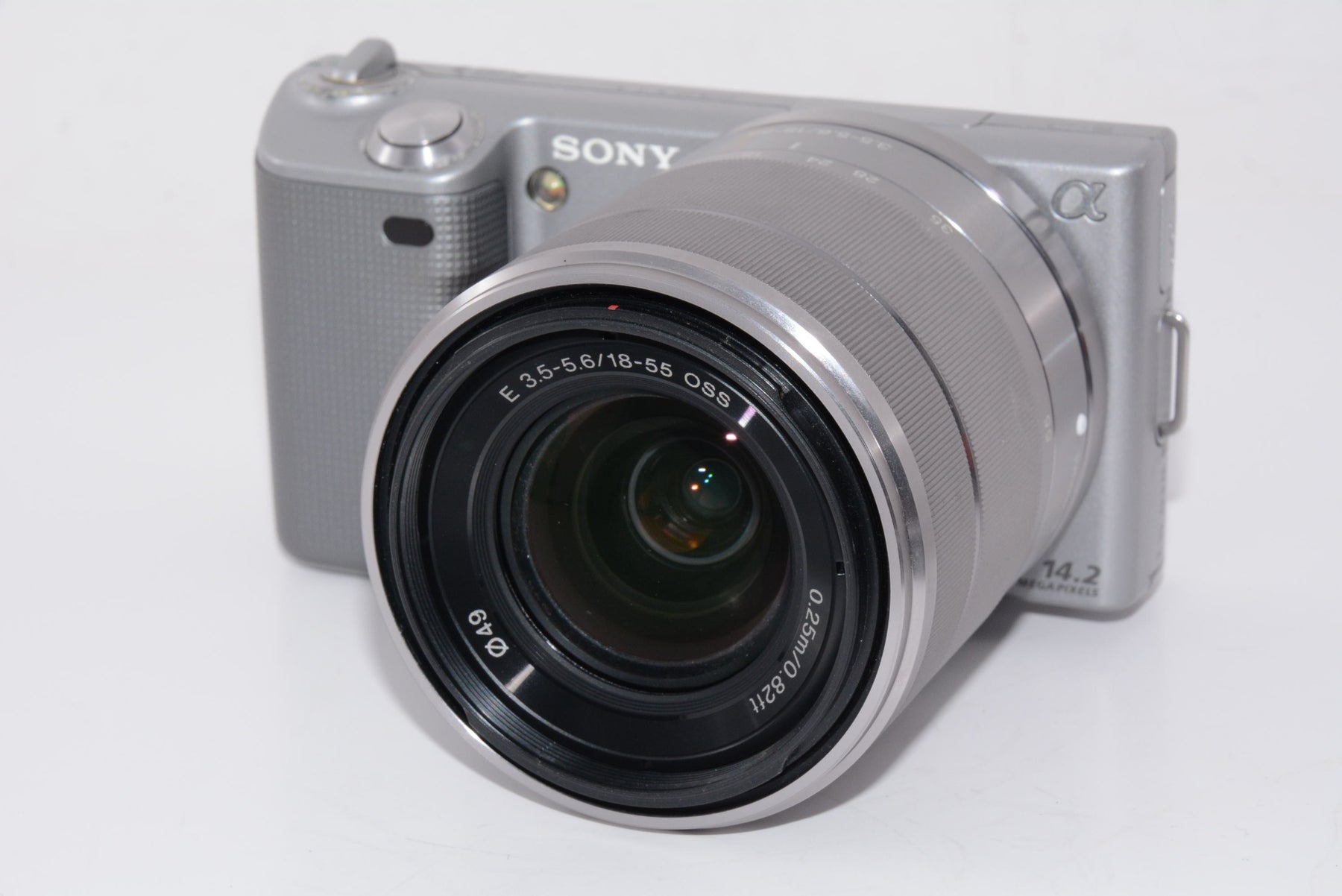【外観並級】ソニー SONY ミラーレス一眼α NEX-5 ダブルレンズキット シルバー NEX-5D/S