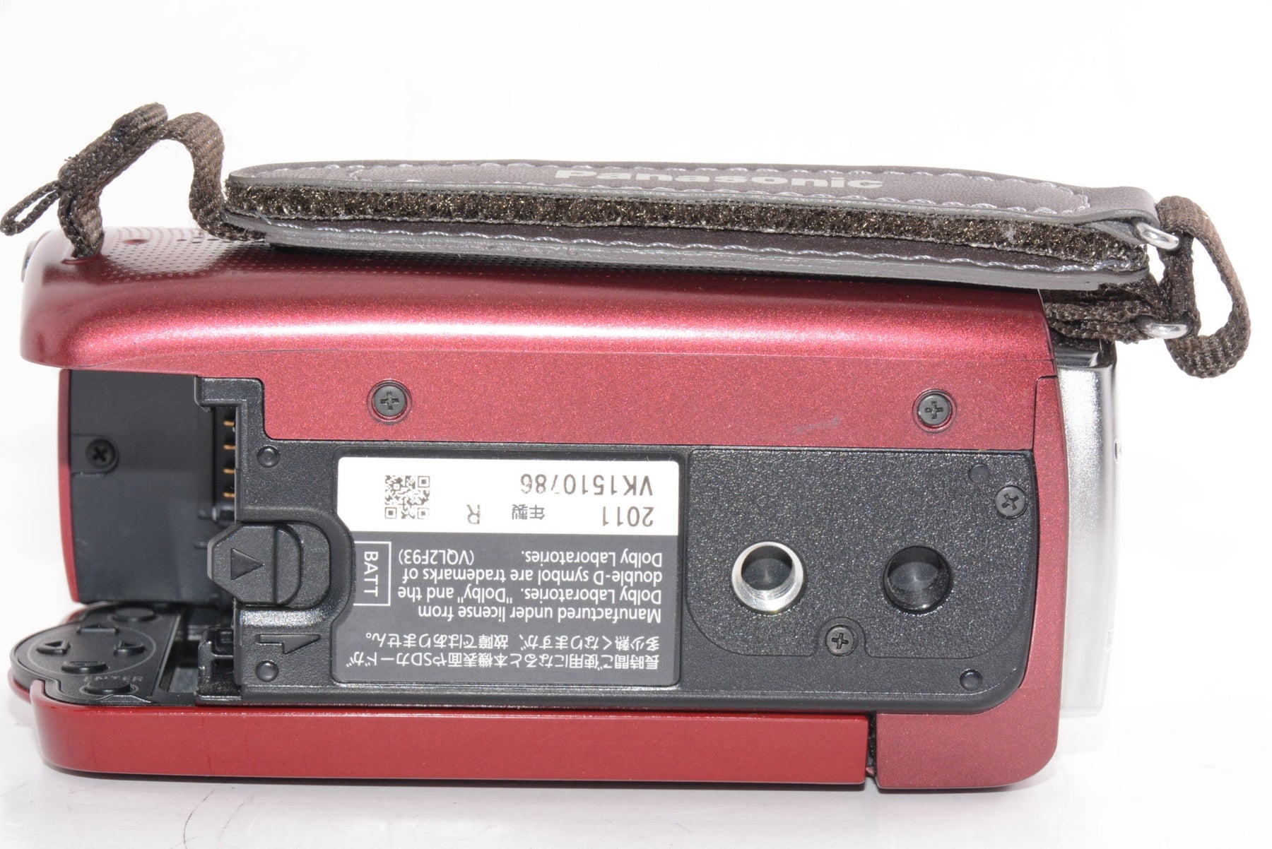 【外観特上級】パナソニック デジタルハイビジョンビデオカメラ TM25 内蔵メモリー8GB レッド HDC-TM25-R