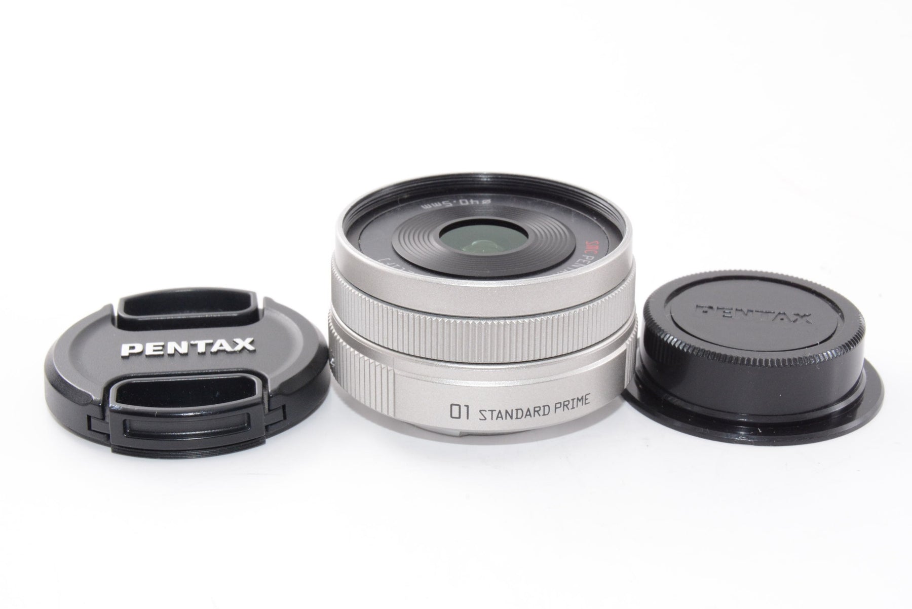 【外観特上級】PENTAX 単焦点レンズ 01 STANDARD PRIME Qマウント 22067 シルバー