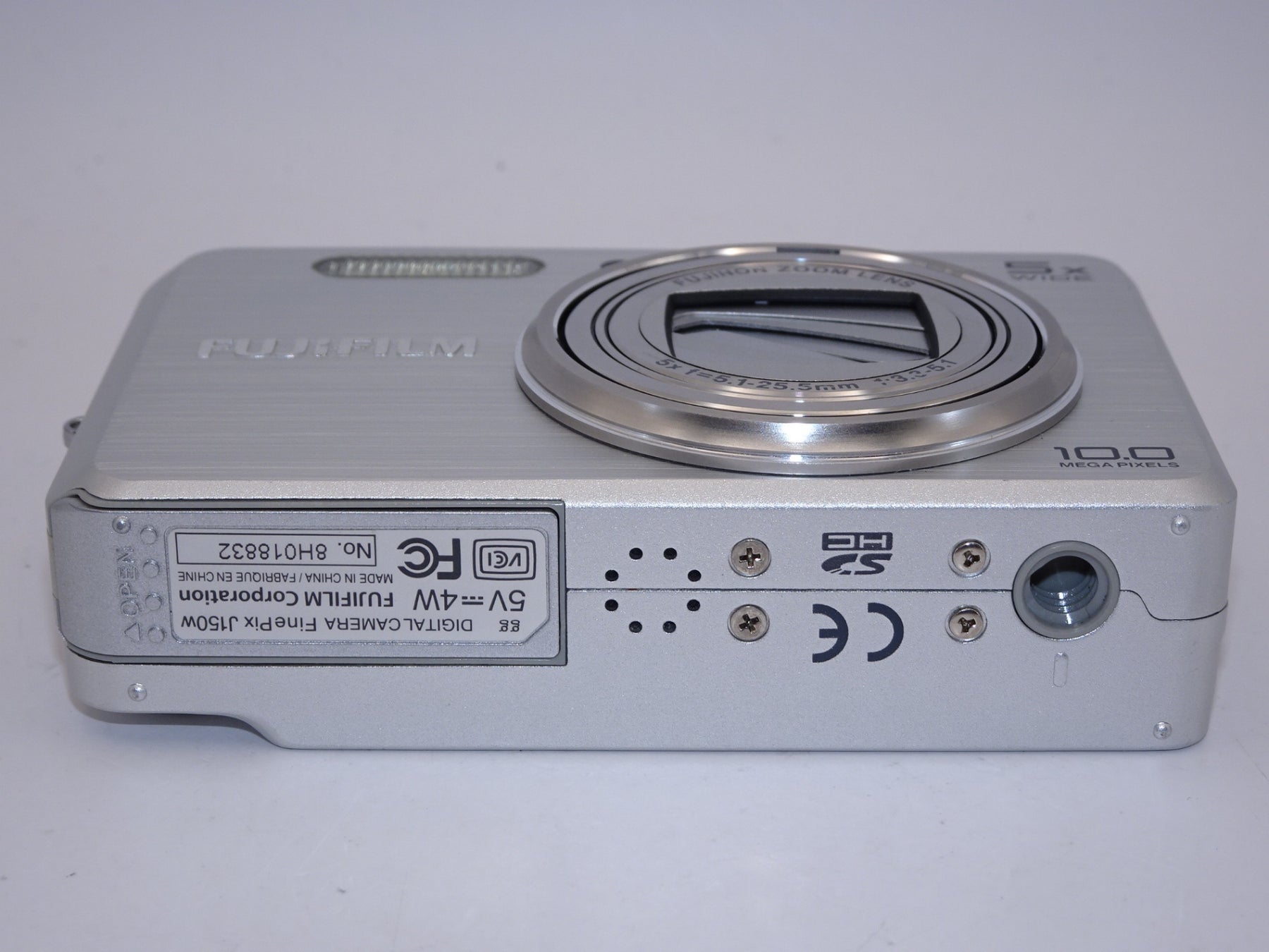 【外観特上級】FUJIFILM デジタルカメラ FinePix (ファインピックス) J150W シルバー FX-J150WS