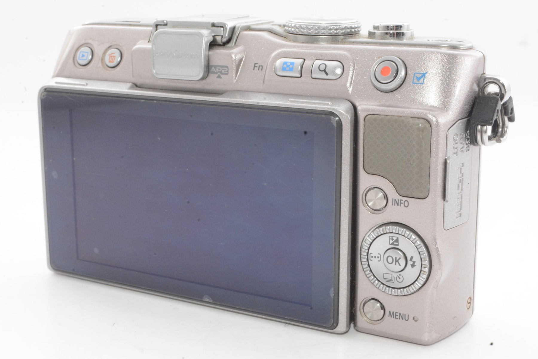 【外観並級】OLYMPUS ミラーレス一眼 PEN Lite E-PL3 ボディ シルバー