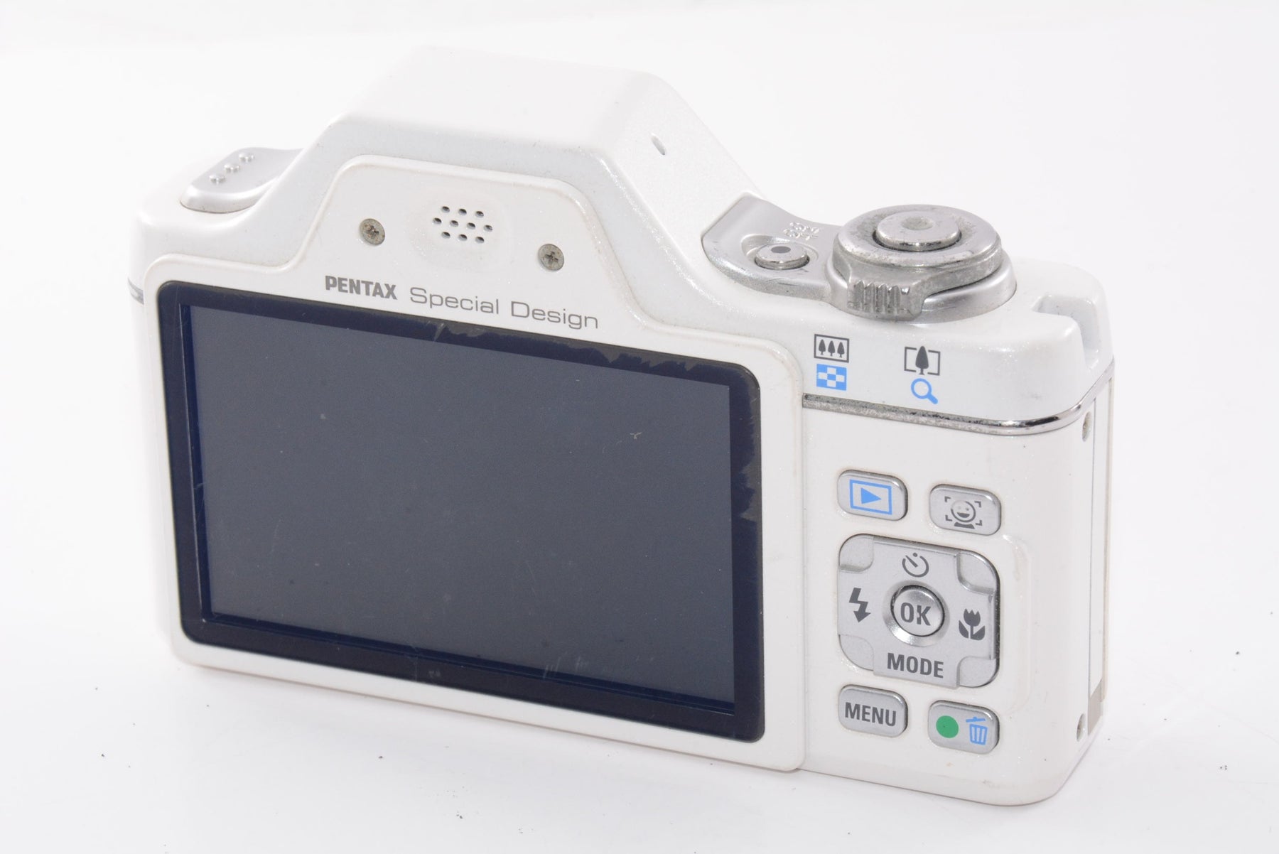 【外観並級】PENTAX デジタルカメラ Optio I-10 パールホワイト OPTIOI-10PH