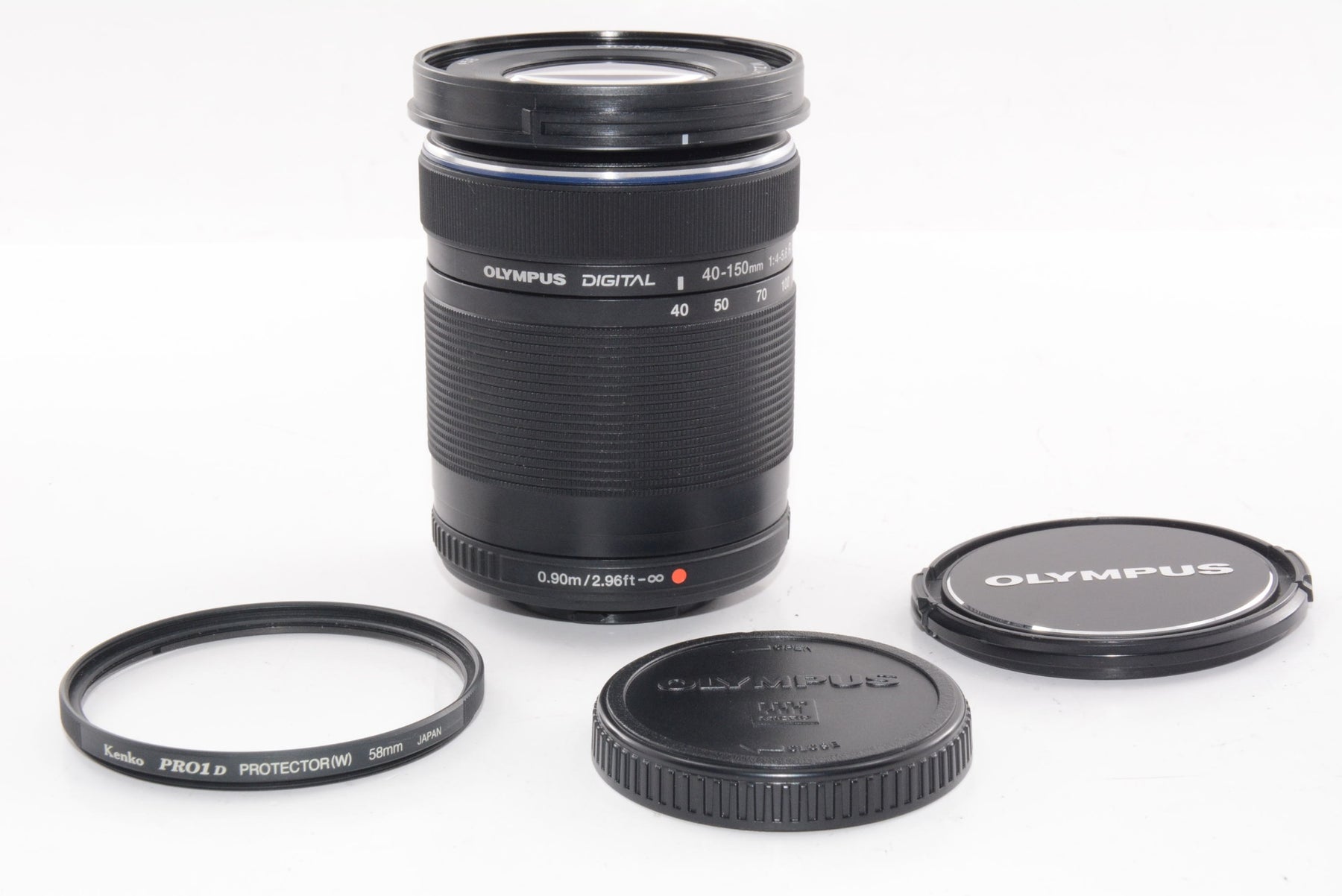 【外観並級】OLYMPUS M.ZUIKO DIGITAL ED 40-150mm F4.0-5.6 R ブラック