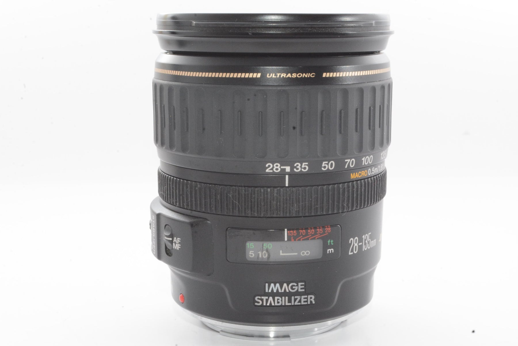 【外観並級】Canon 標準ズームレンズ EF28-135mm F3.5-5.6 IS USM フルサイズ対応