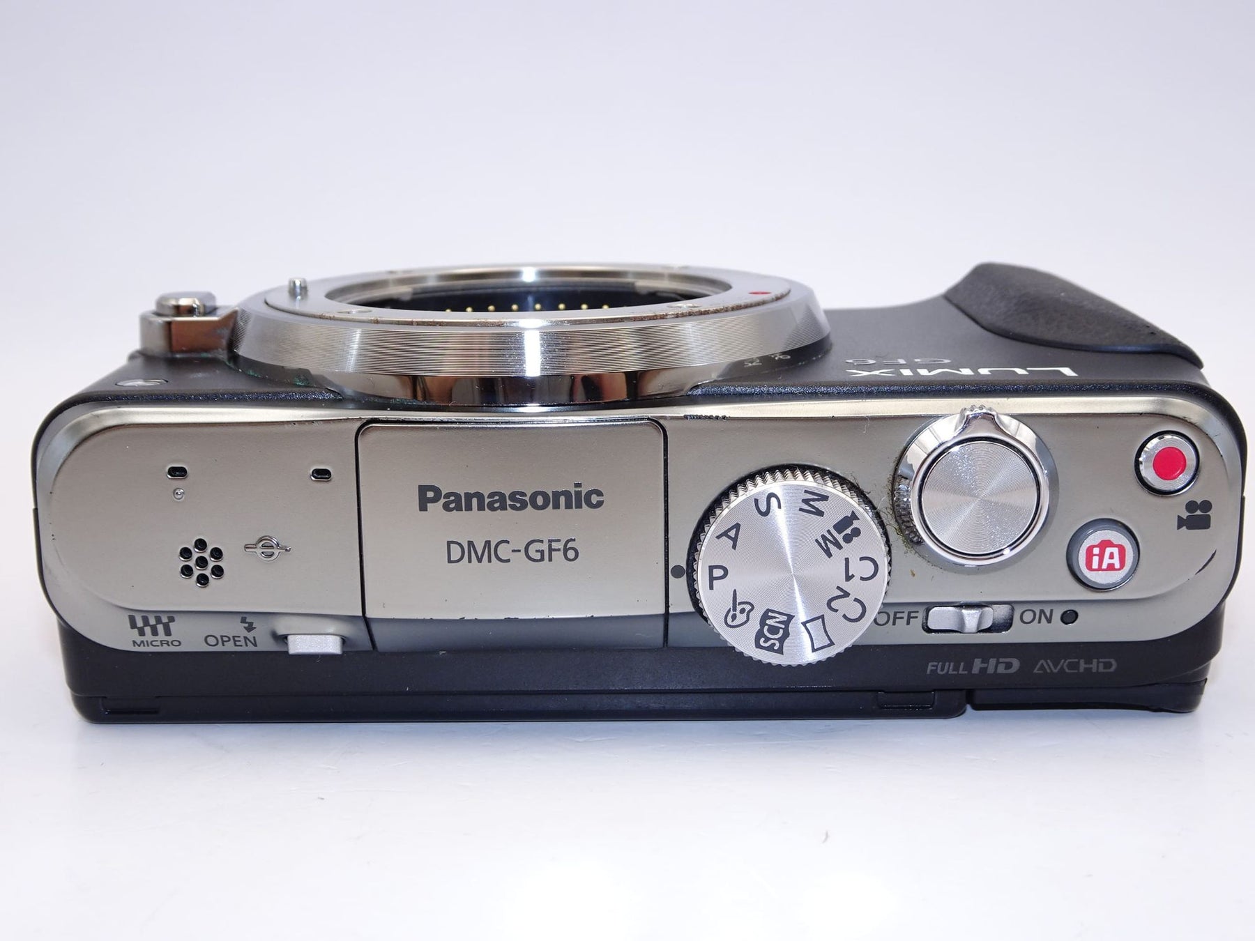 【外観並級】パナソニック ルミックス ミラーレス一眼カメラ ルミックス GF6 ボディ ブラック DMC-GF6-K