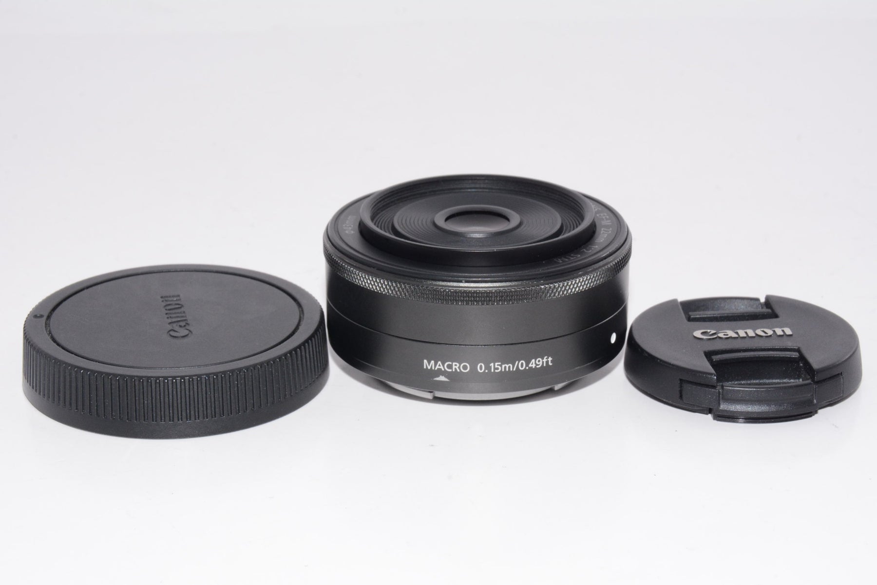 【外観特上級】Canon EF-M22mm F2 STM ミラーレス一眼対応
