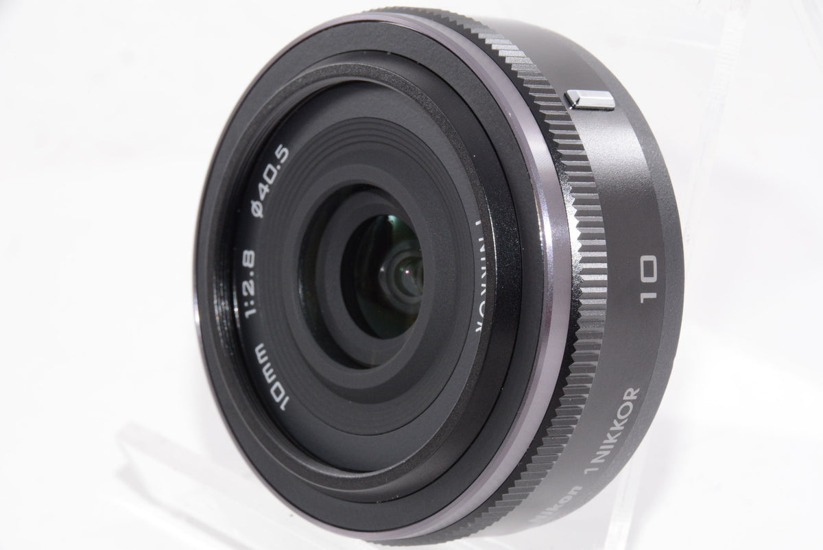 【外観特上級】Nikon 単焦点レンズ 1 NIKKOR 10mm f/2.8 ブラック ニコンCXフォーマット専用