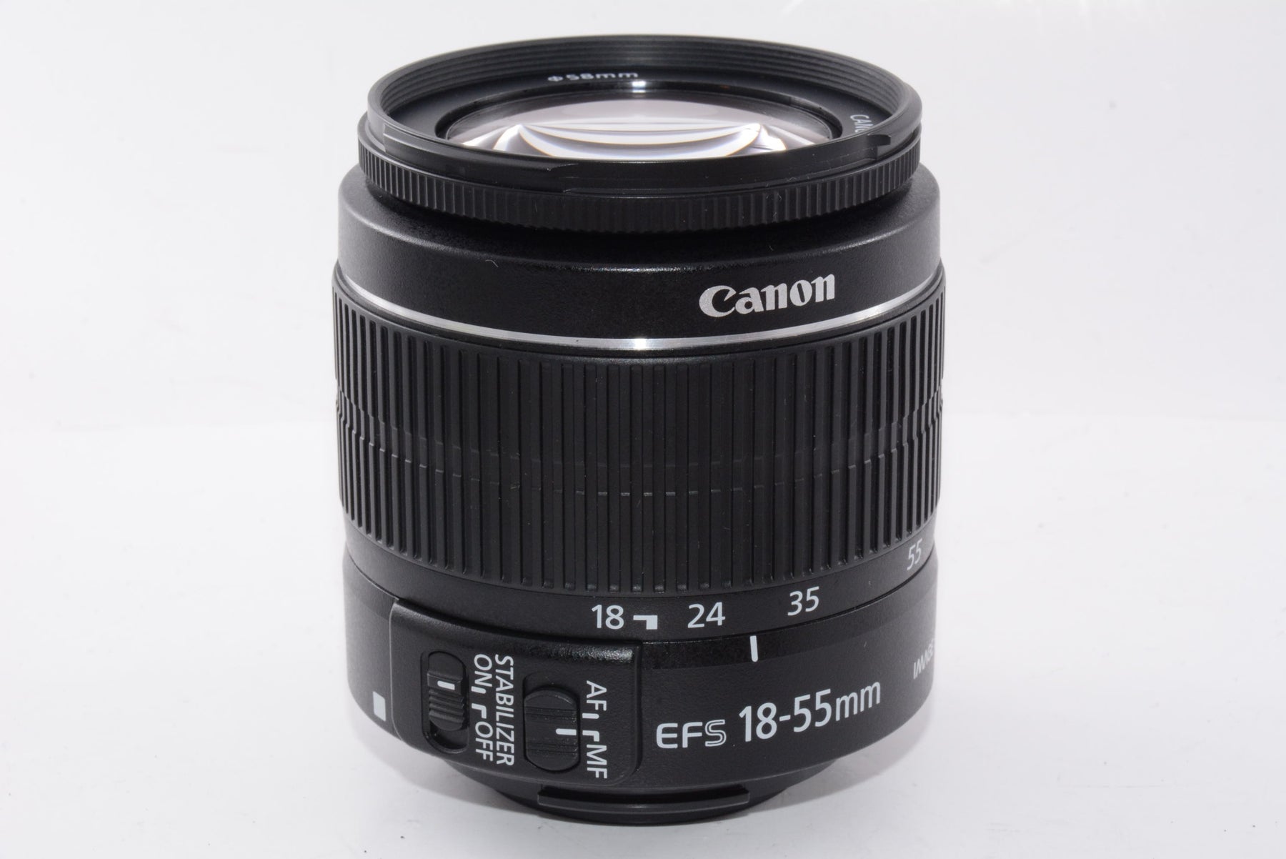 【外観特上級】Canon 標準ズームレンズ EF-S18-55mm F3.5-.5.6 IS II