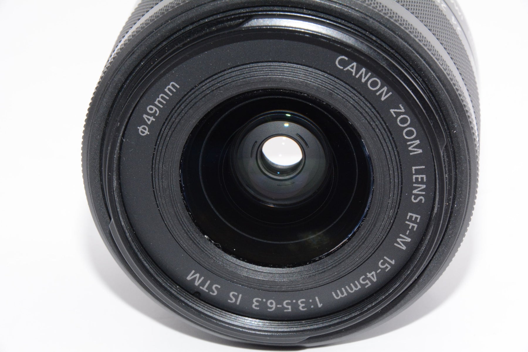 【外観並級】Canon 標準ズームレンズ EF-M15-45mm F3.5-6.3IS STM(グラファイト) ミラーレス一眼対応 EF-M15-45ISSTM