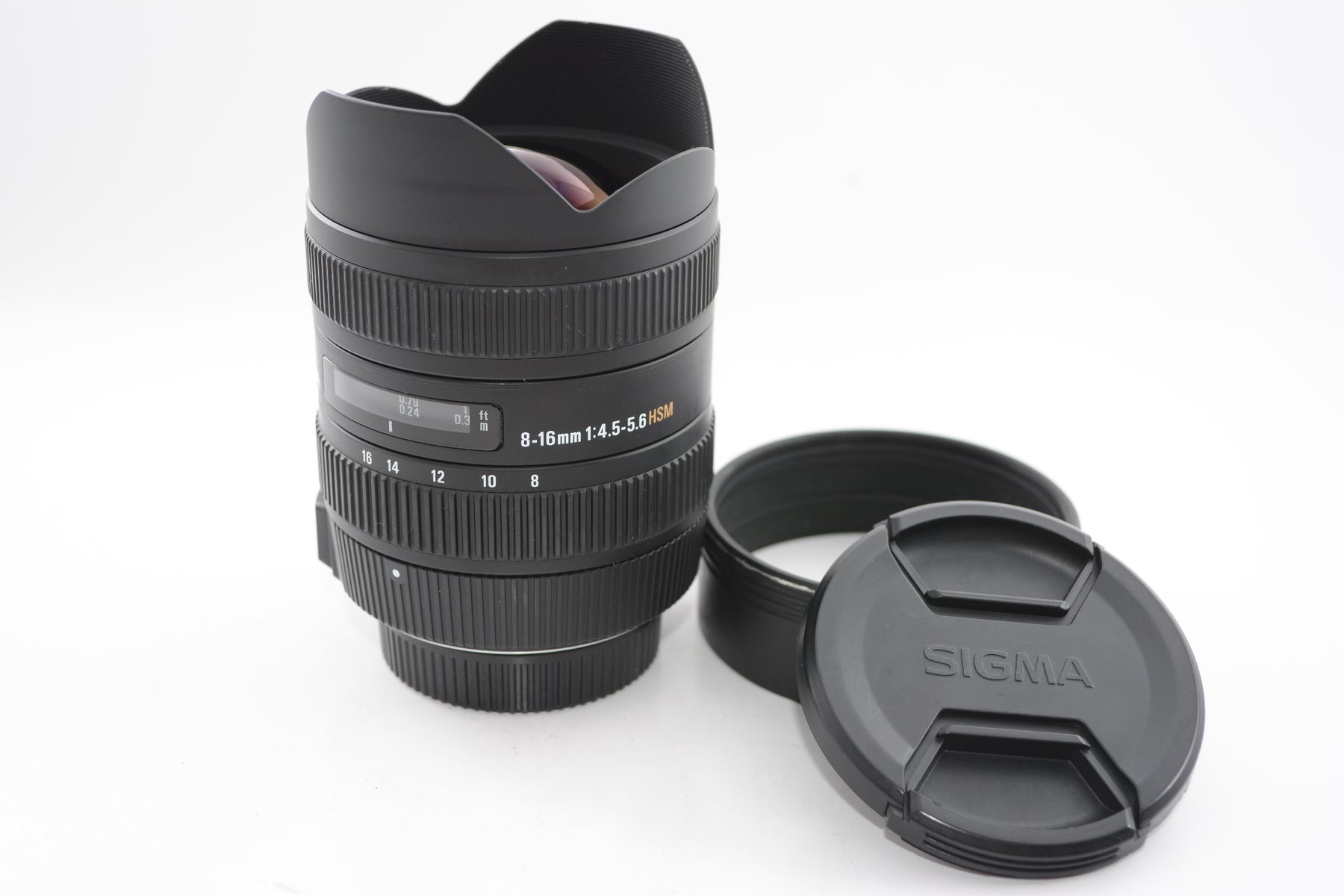 【外観並級】SIGMA 超広角ズームレンズ 8-16mm F4.5-5.6 DC HSM ニコン用 APS-C専用 203559