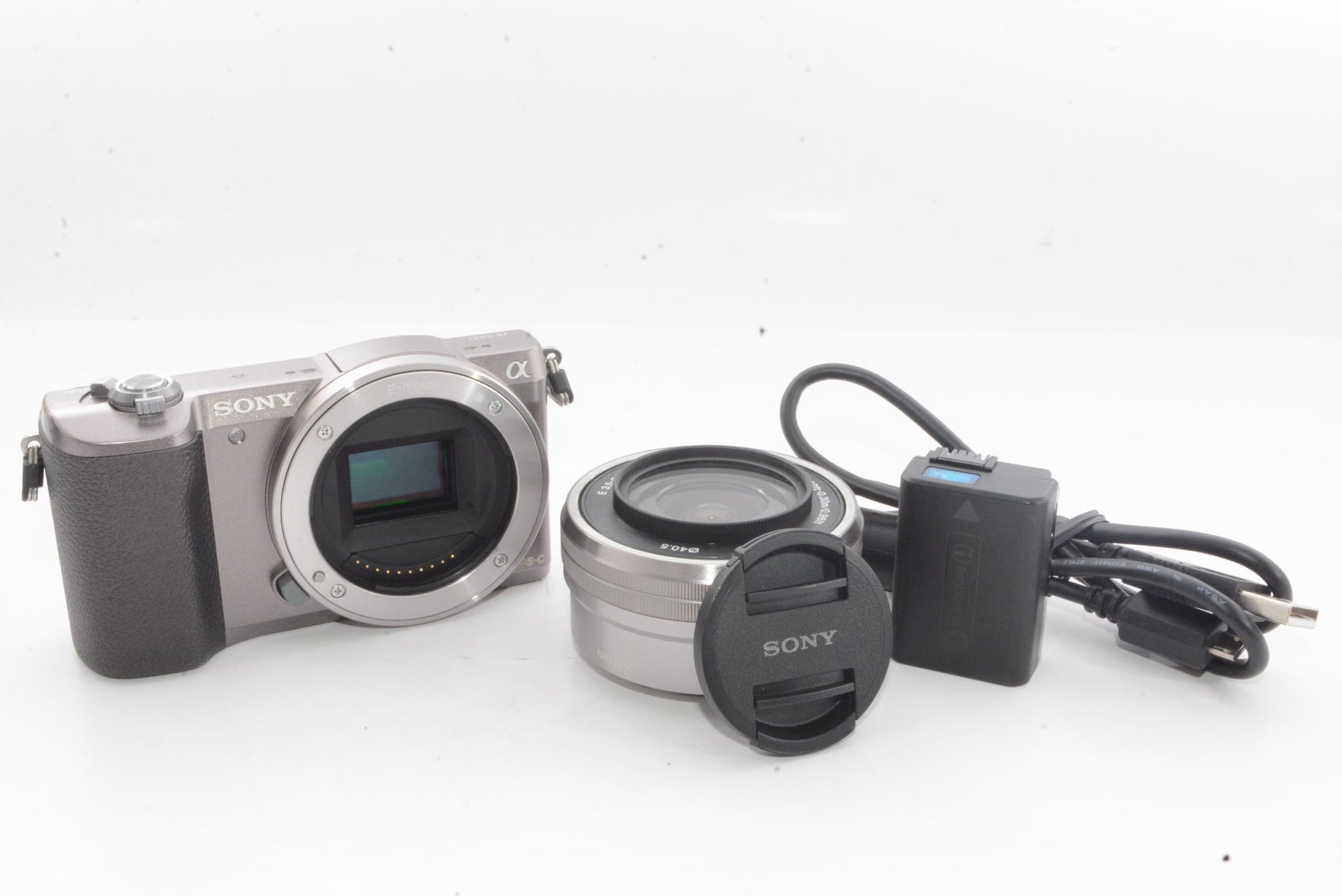 【外観並級】ソニー SONY ミラーレス一眼 α5100 パワーズームレンズキット E PZ 16-50mm F3.5-5.6 OSS付属 ブラウン ILCE-5100L-T