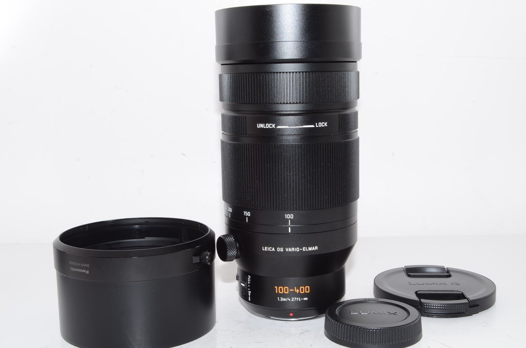 【外観特上級】パナソニック 超望遠ズームレンズ マイクロフォーサーズ用 ライカ DG VARIO-ELMAR 100-400mm/F4.0-6.3 ASPH./POWER O.I.S H-RS100400