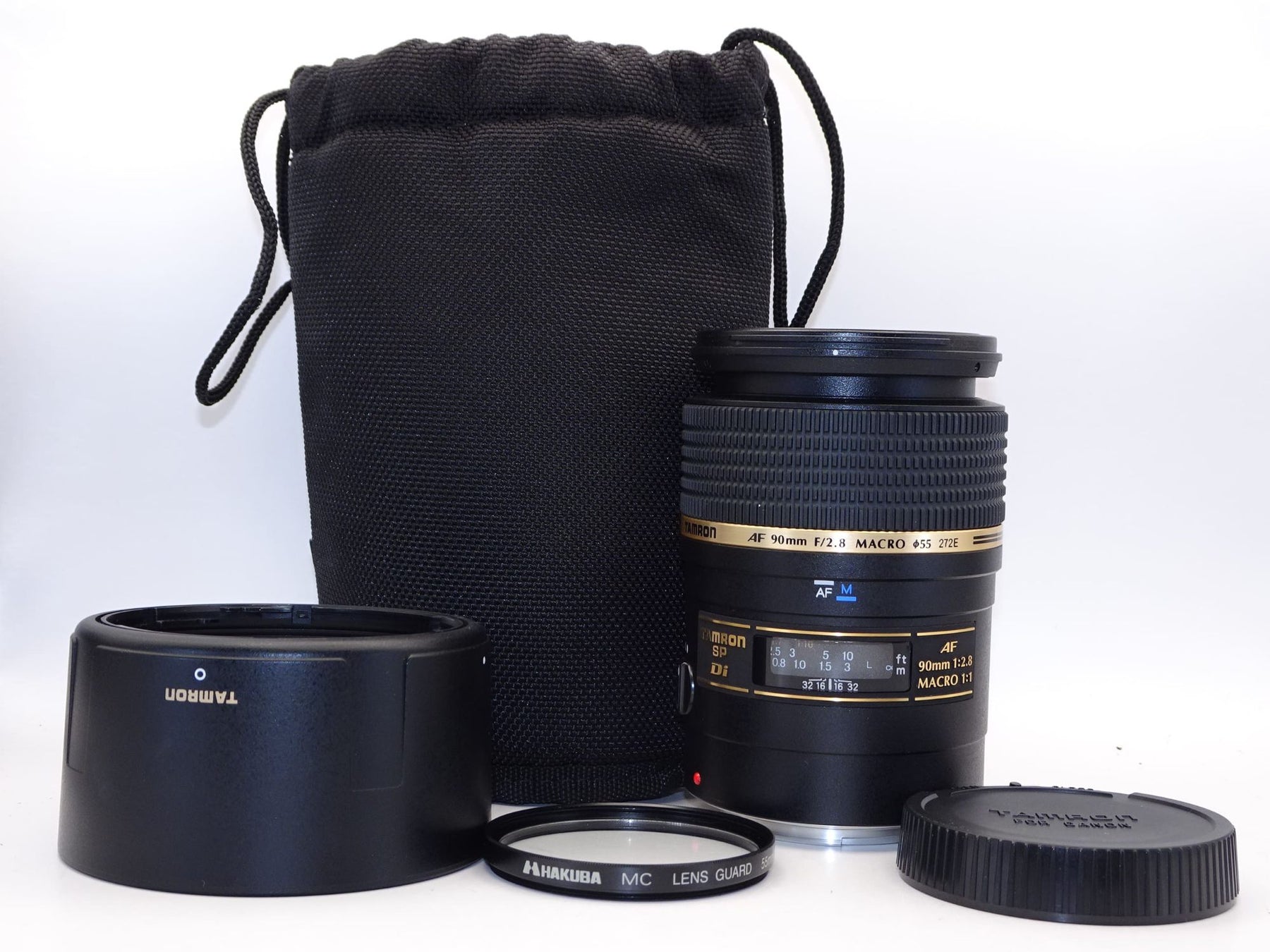 【外観特上級】TAMRON SP AF90mm F2.8 Di MACRO 1:1 キヤノン用 272E