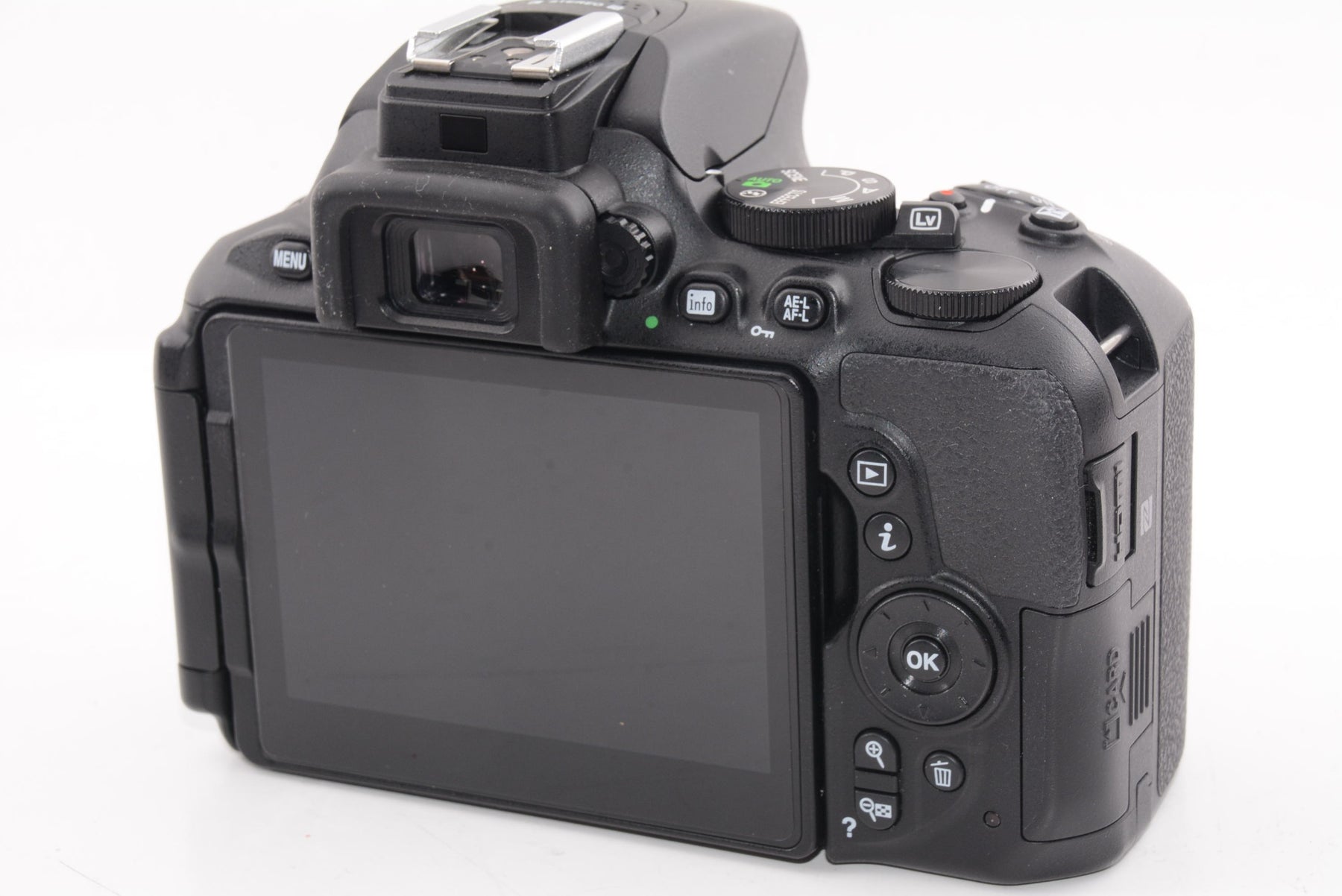 【外観並級】Nikon デジタル一眼レフカメラ D5600 ダブルズームキット ブラック D5600WZBK