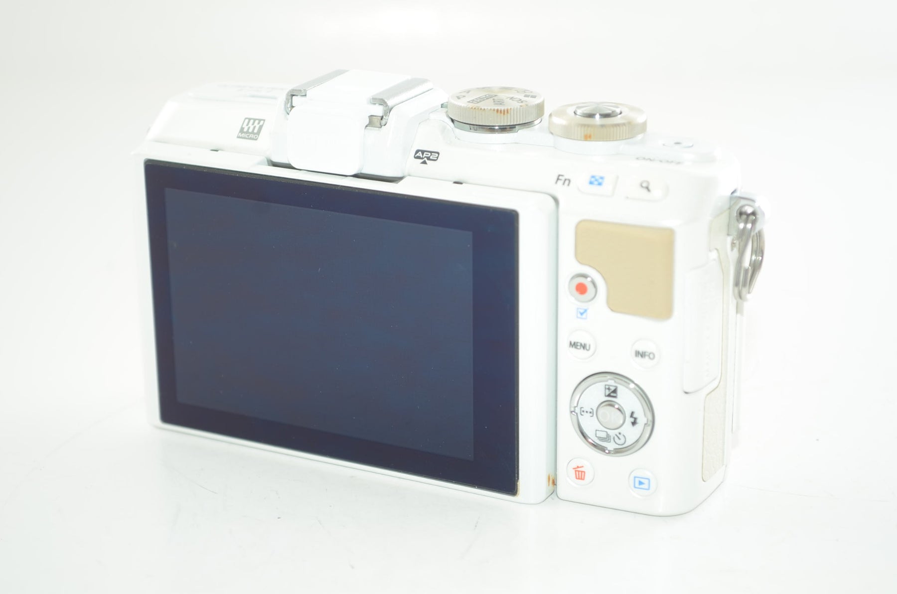 【外観特上級】OLYMPUS PEN E-PL7 EZダブルズームキット ホワイト ミラーレス一眼 E-PL7 EZ DZKIT WHT