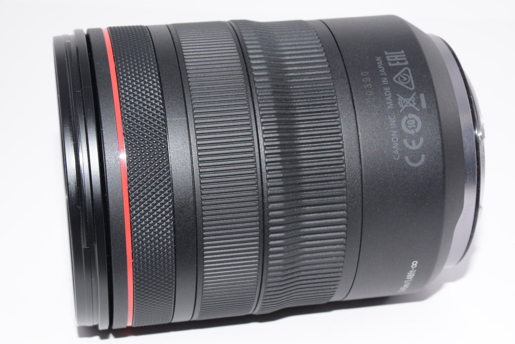 【外観特上級】Canon 中望遠ズームレンズ RF24-105mm F4L IS USM EOSR対応 全長107.3mm ブラック RF24-10540LIS
