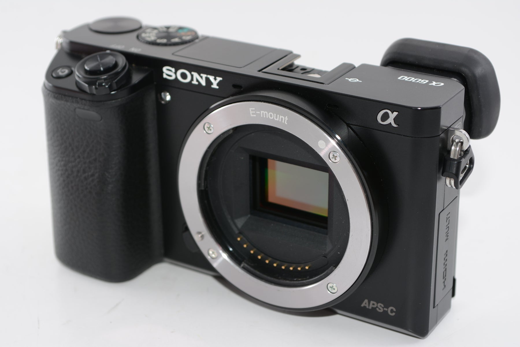 【外観並級】SONY ミラーレス一眼 α6000 パワーズームレンズキット E PZ 16-50mm F3.5-5.6 OSS ブラック ILCE-6000L B