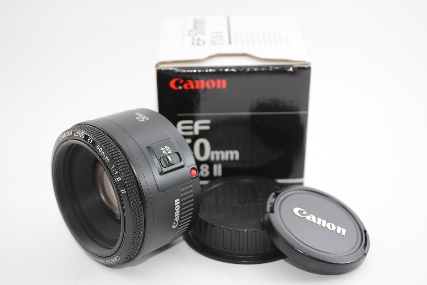 【外観特上級】Canon 単焦点レンズ EF50mm F1.8 II フルサイズ対応