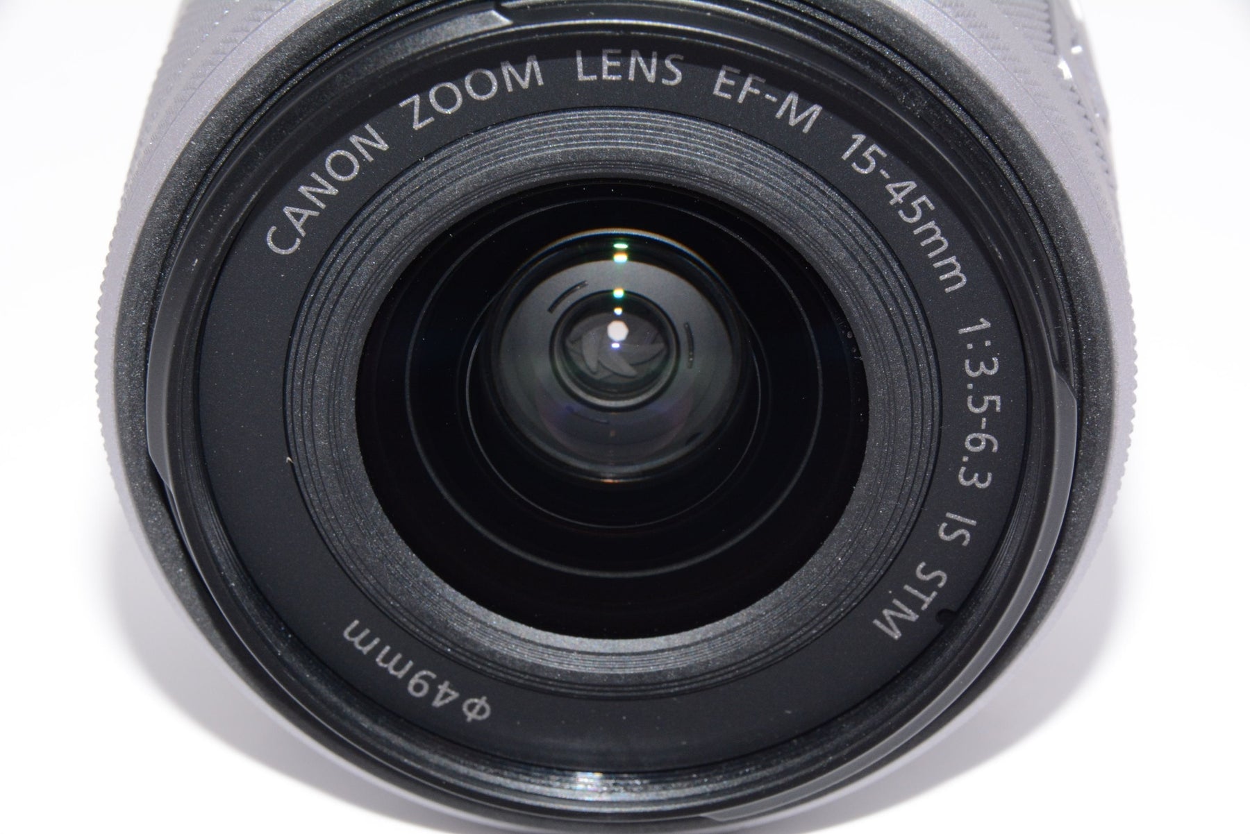 【外観特上級】Canon 標準ズームレンズ EF-M15-45mm F3.5-6.3IS STM(シルバー) ミラーレス一眼対応 EF-M15-45ISSTMSL