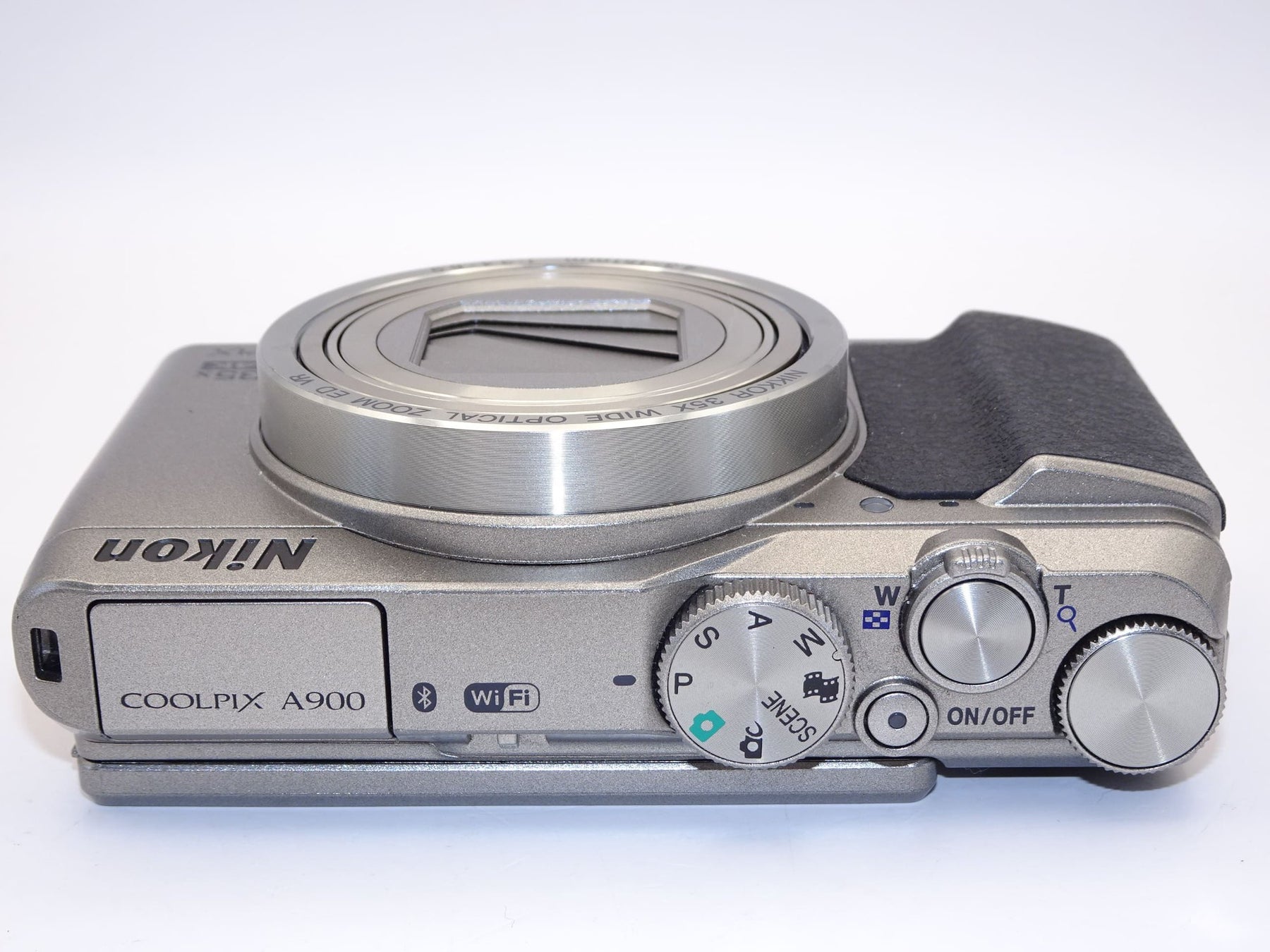 【外観特上級】Nikon デジタルカメラ COOLPIX A900 光学35倍ズーム 2029万画素 シルバー A900SL