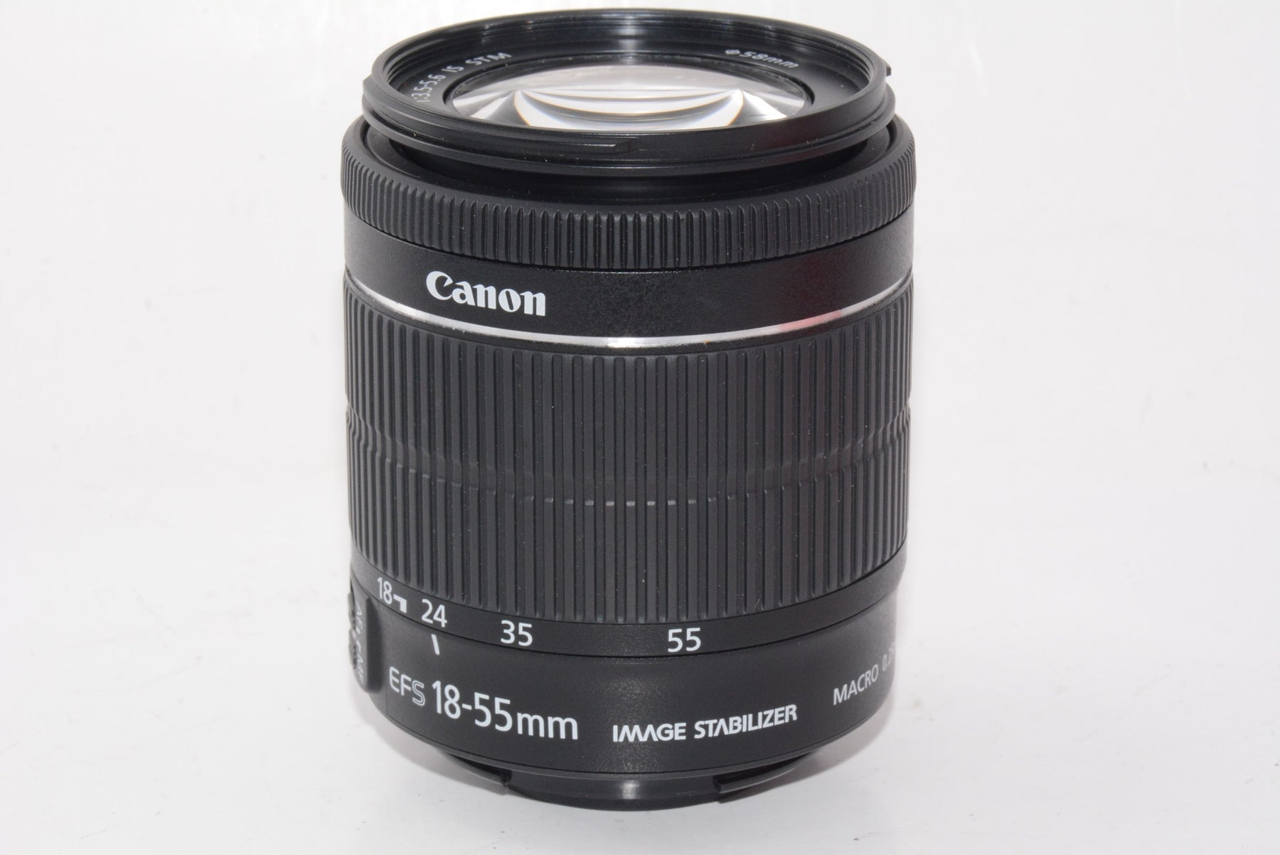 【外観特上級】Canon 標準ズームレンズ EF-S18-55mm F3.5-5.6 IS STM