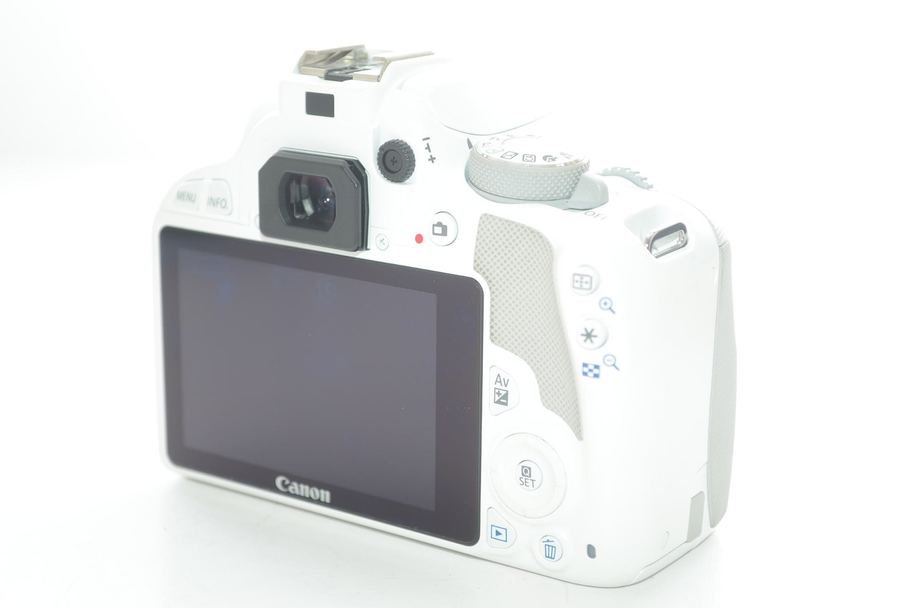 【外観並級】Canon デジタル一眼レフカメラ EOS Kiss X7(ホワイト) ダブルレンズキット2