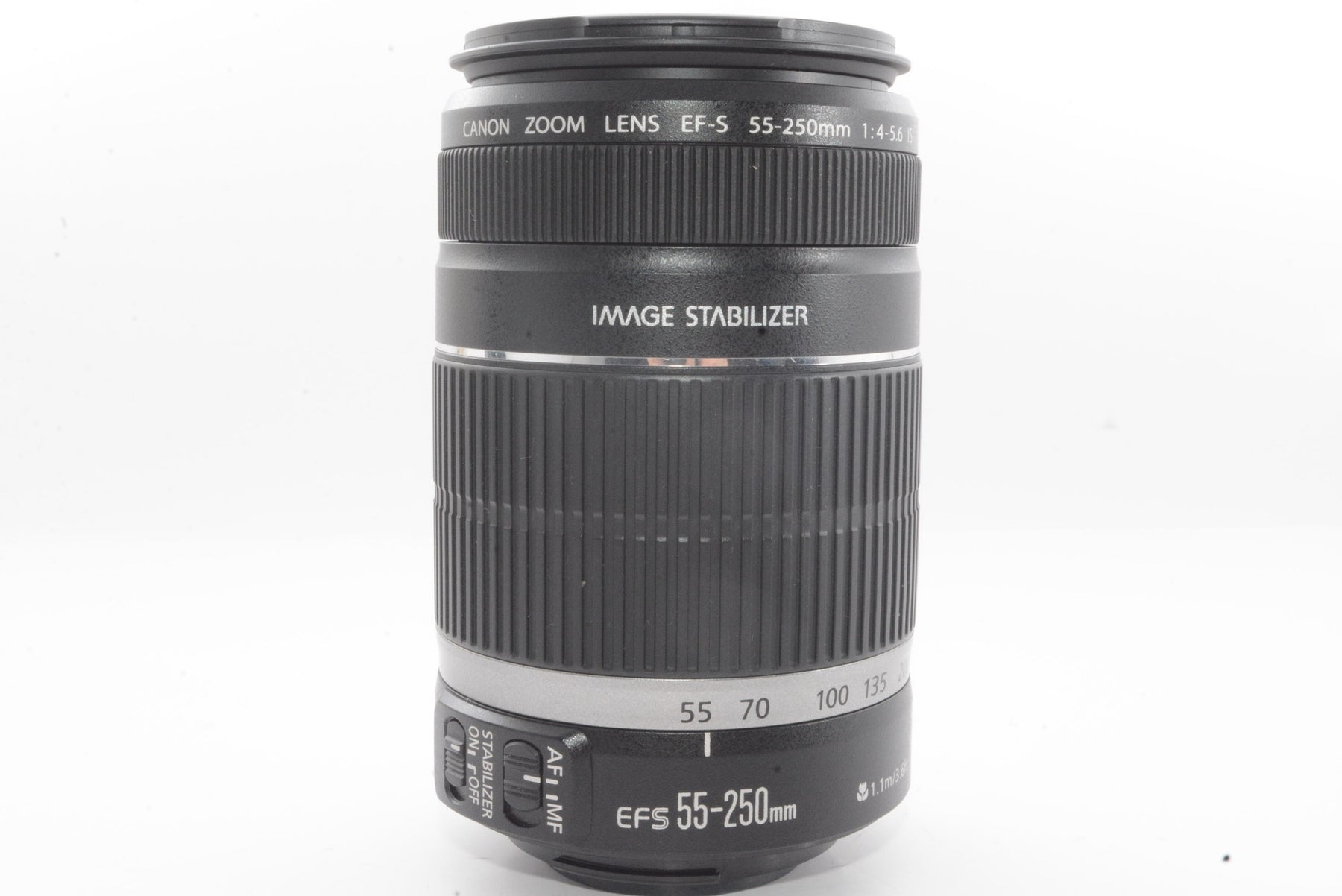 【外観特上級】Canon 望遠レンズ EF-S55-250mm F4-5.6 IS