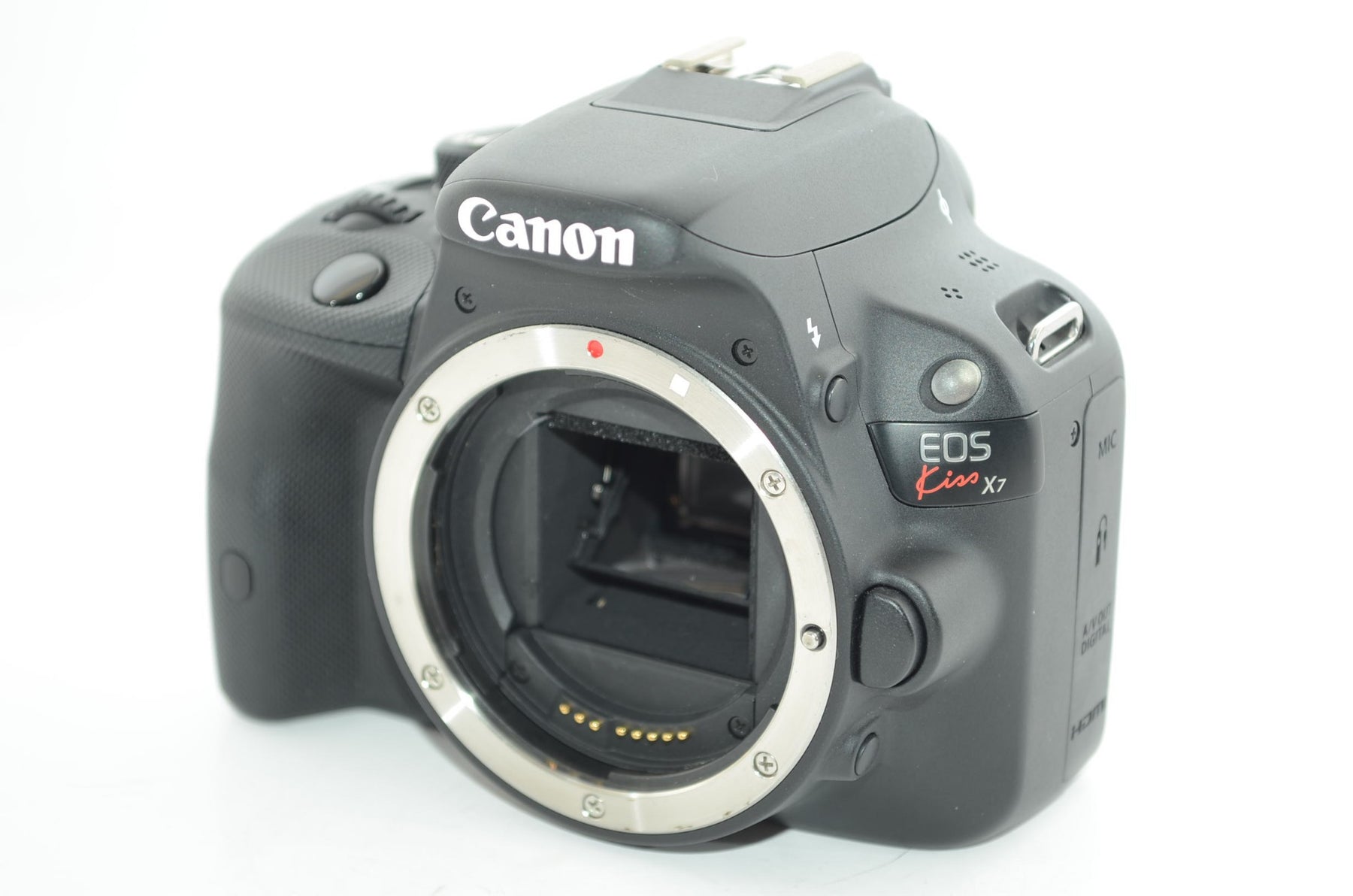 【外観並級】Canon デジタル一眼レフカメラ EOS Kiss X7 ダブルズームキット EF-S18-55mm/EF-S55-250mm付属 KISSX7-WKIT